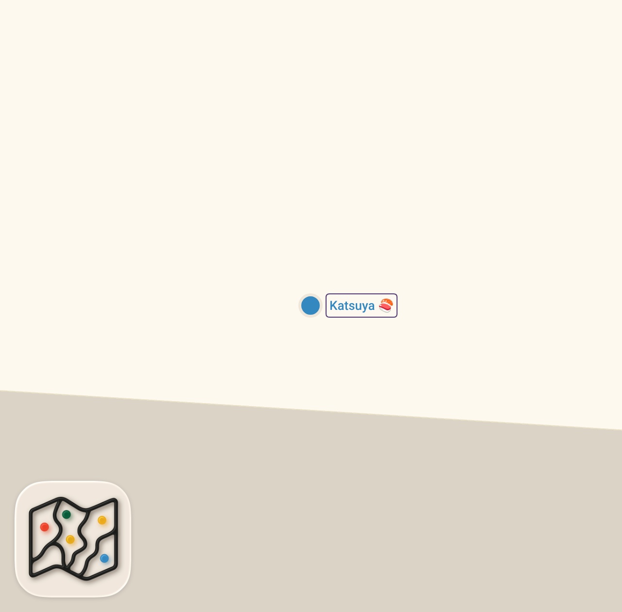 Map of 1 spots from Eating At The WORST REVIEWED Sushi Restaurant in My City... (1 STAR)