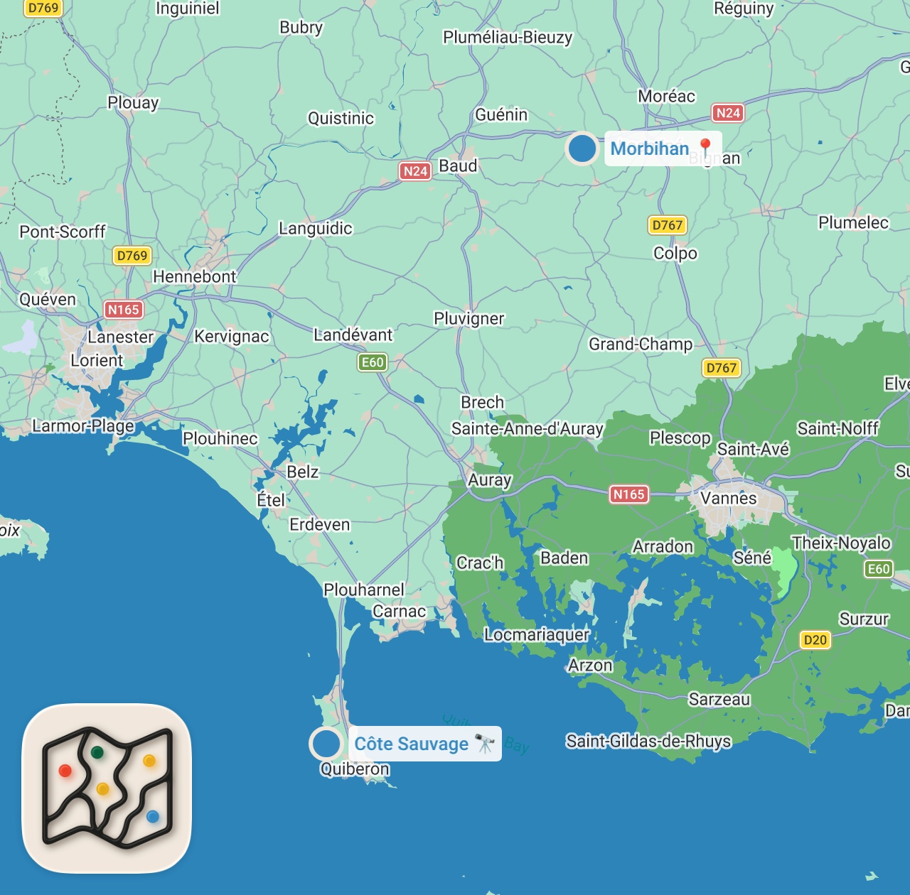 Map preview for LA BRETAGNE : MEILLEURE RÉGION DE FRANCE ?