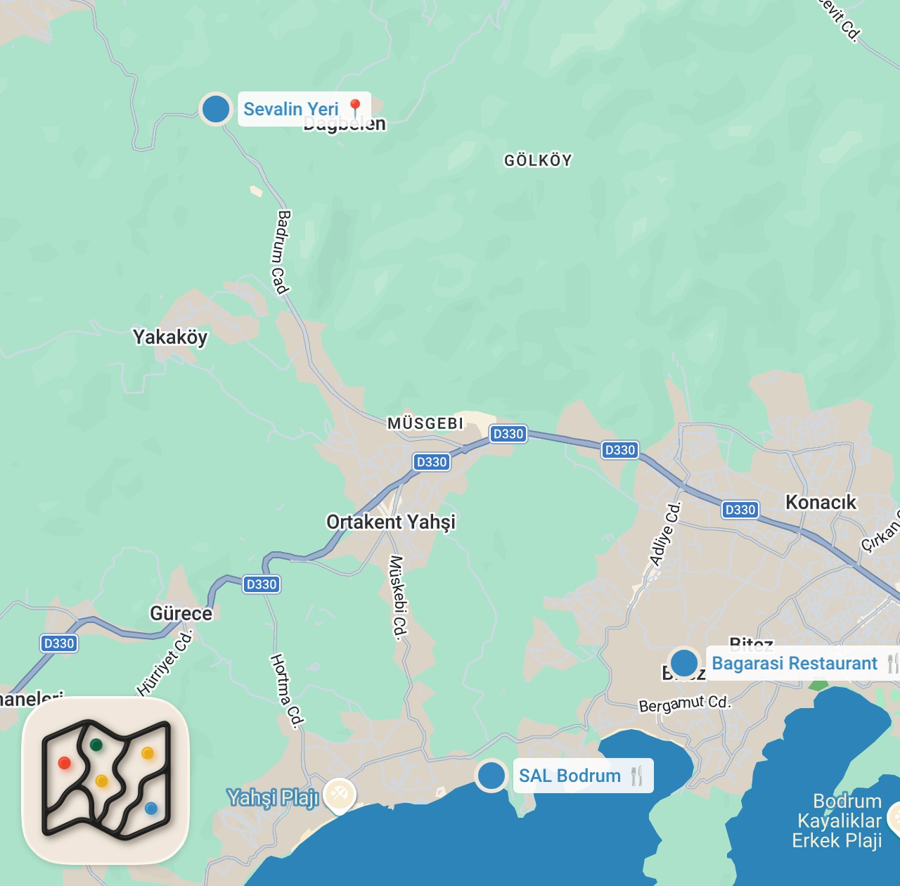 Map preview for BODRUM'DA LEZZET KEŞFİ - Hesaplar Senden Bölüm 16 - Ayaküstü Lezzetler