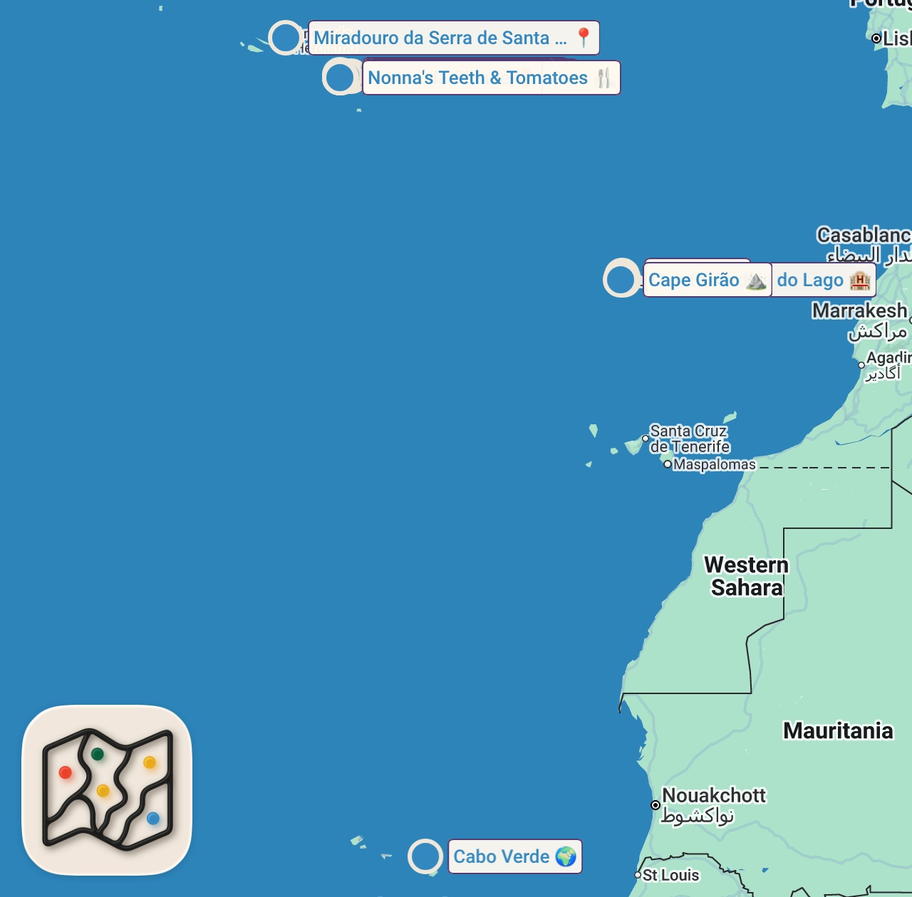 Map of 15 spots from Viaggi Low Cost 2026: 5 Mete Sicure ed Economiche senza Cancellazioni.