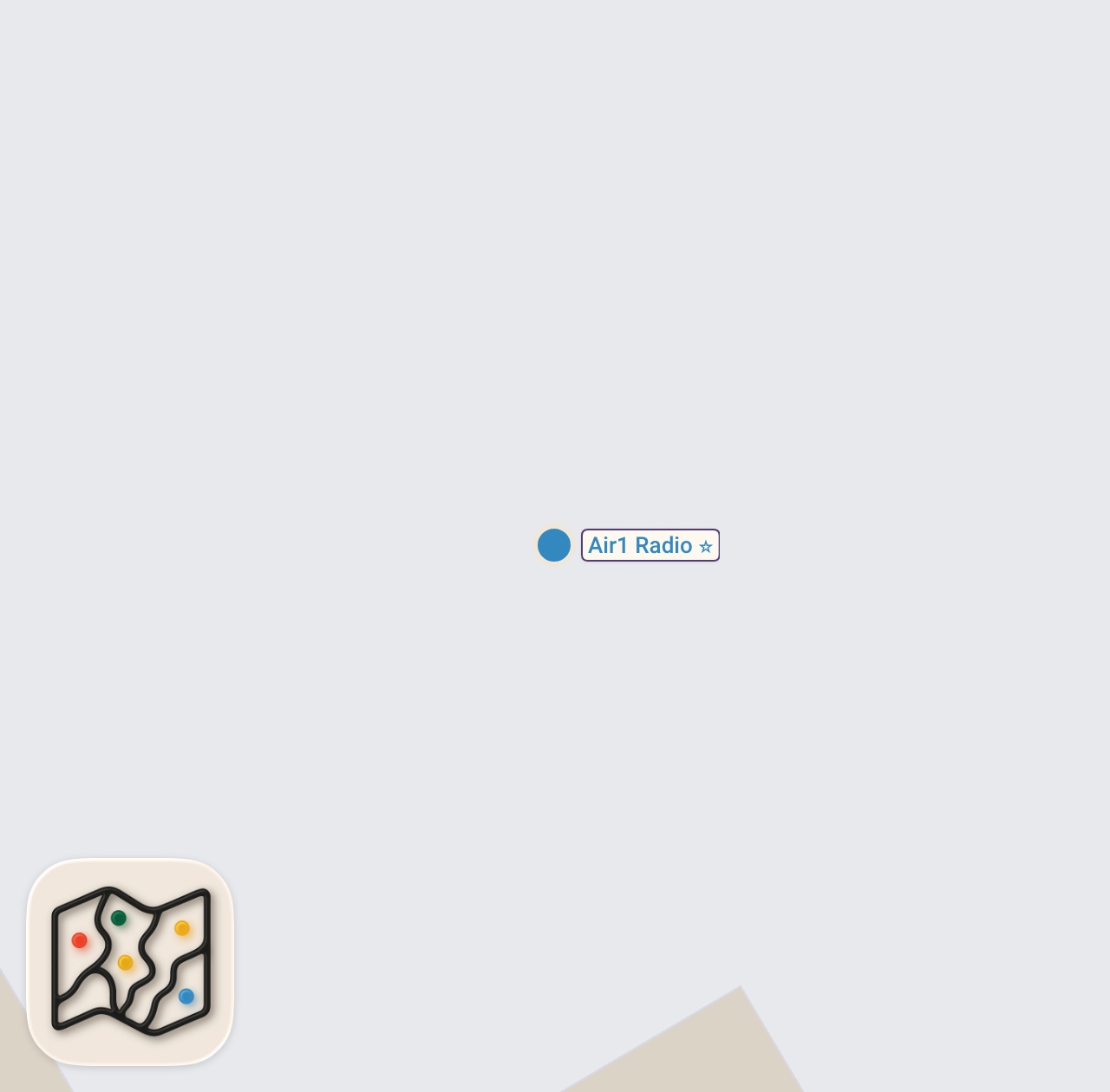 Map of 1 spots from Delivering Food to Friends I Haven't Seen in 5 Years