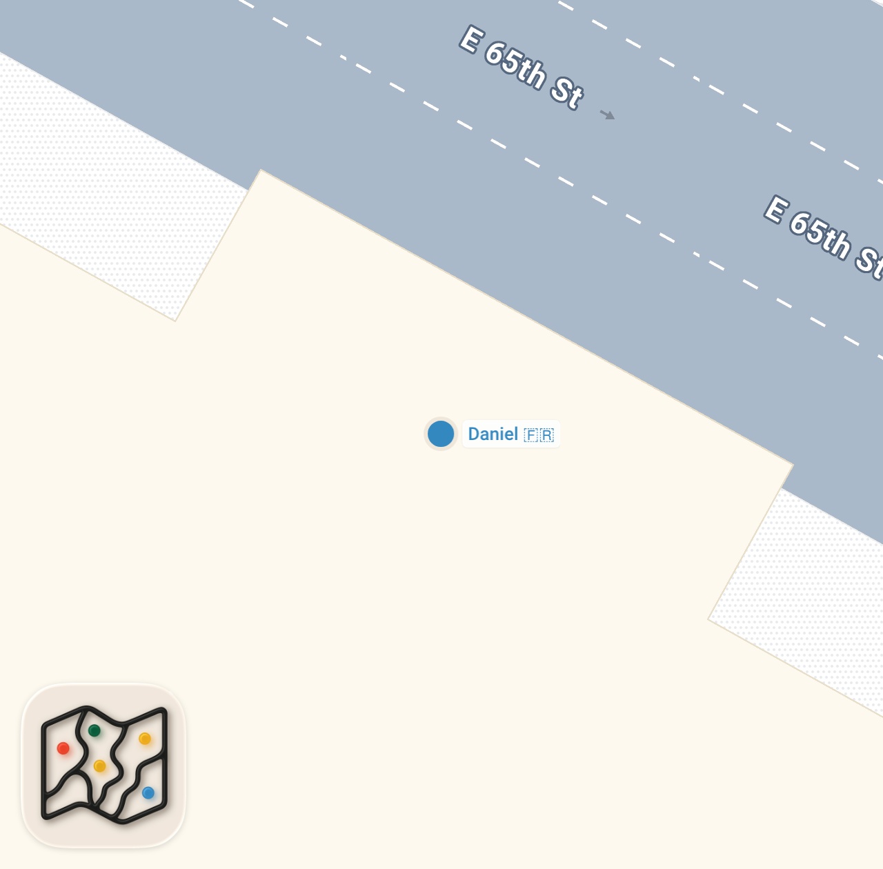 Map preview for POV: Cab Driver’s solo Fine Dining Dinner at Daniel Boulud’s restaurant