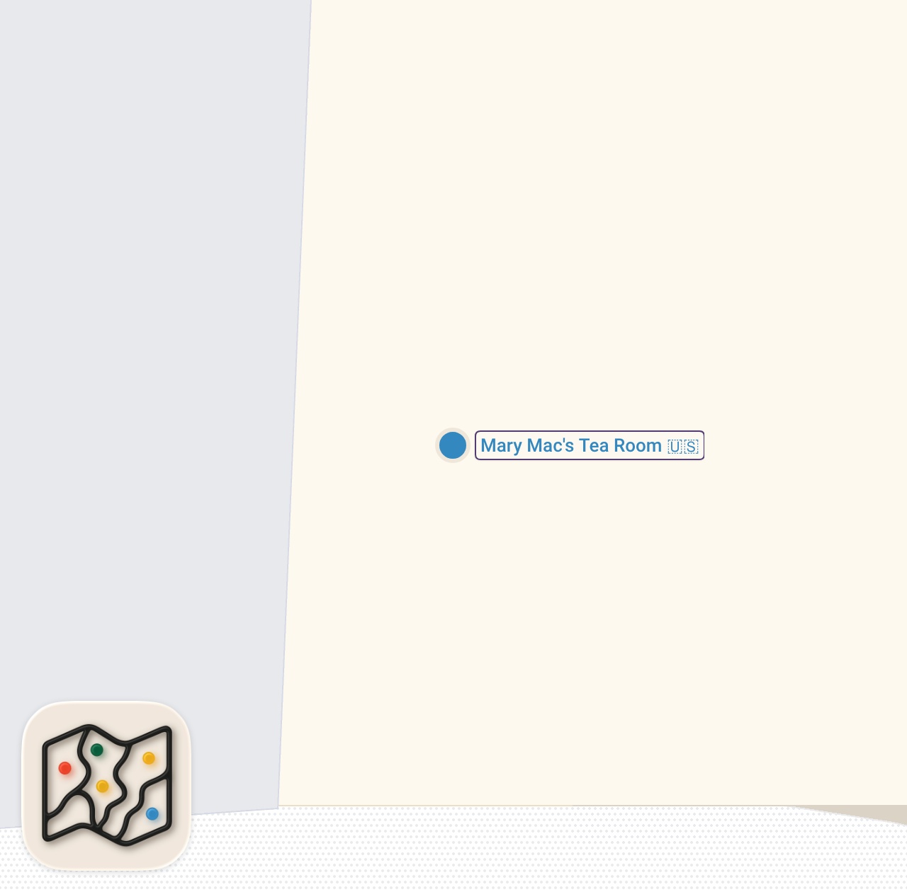 Map preview for French Girl Tries Real Southern Fried Chicken!