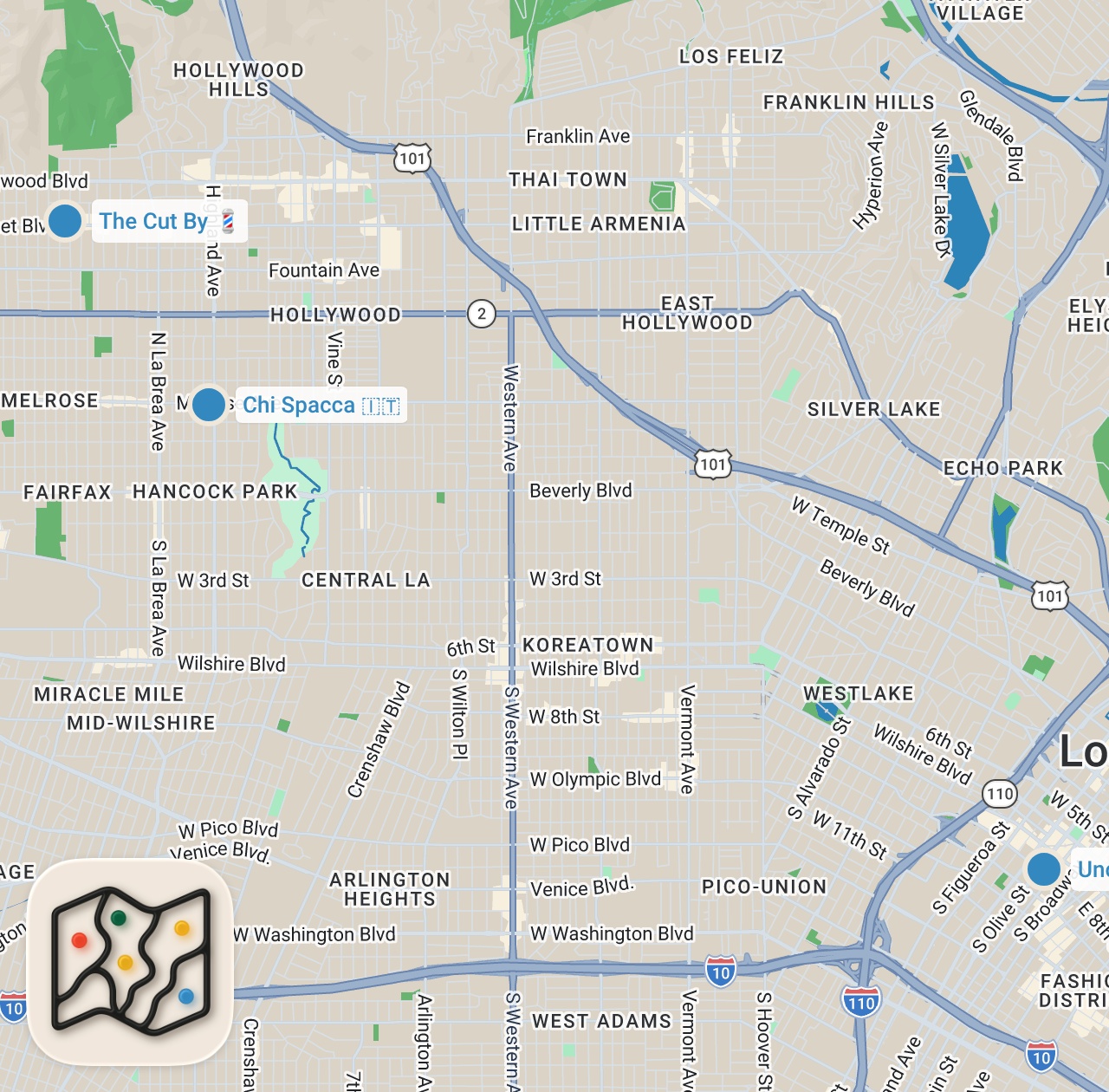 Map preview for Finding The Best Steak in LA | Food Tours | Insider Food