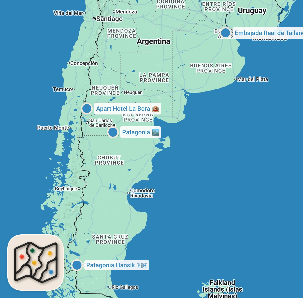 Map preview for Top 10 Places To Visit in 2026 (Year of Travel)