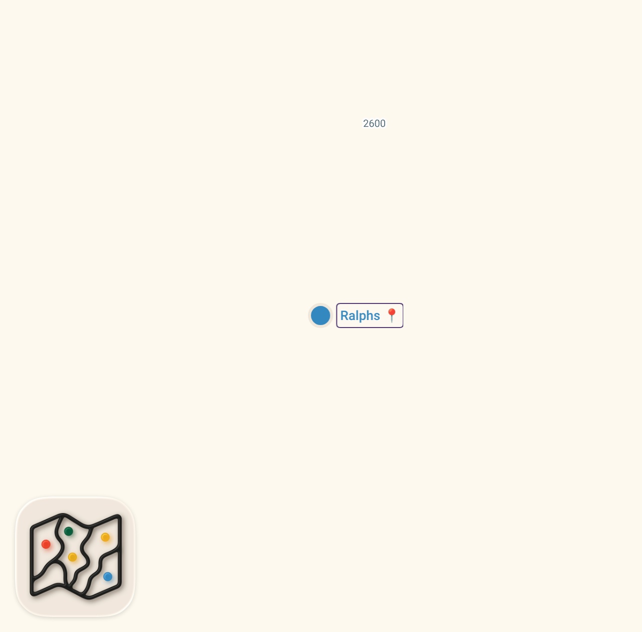 Map of 1 spots from Kian Lawley Tries My Cooking