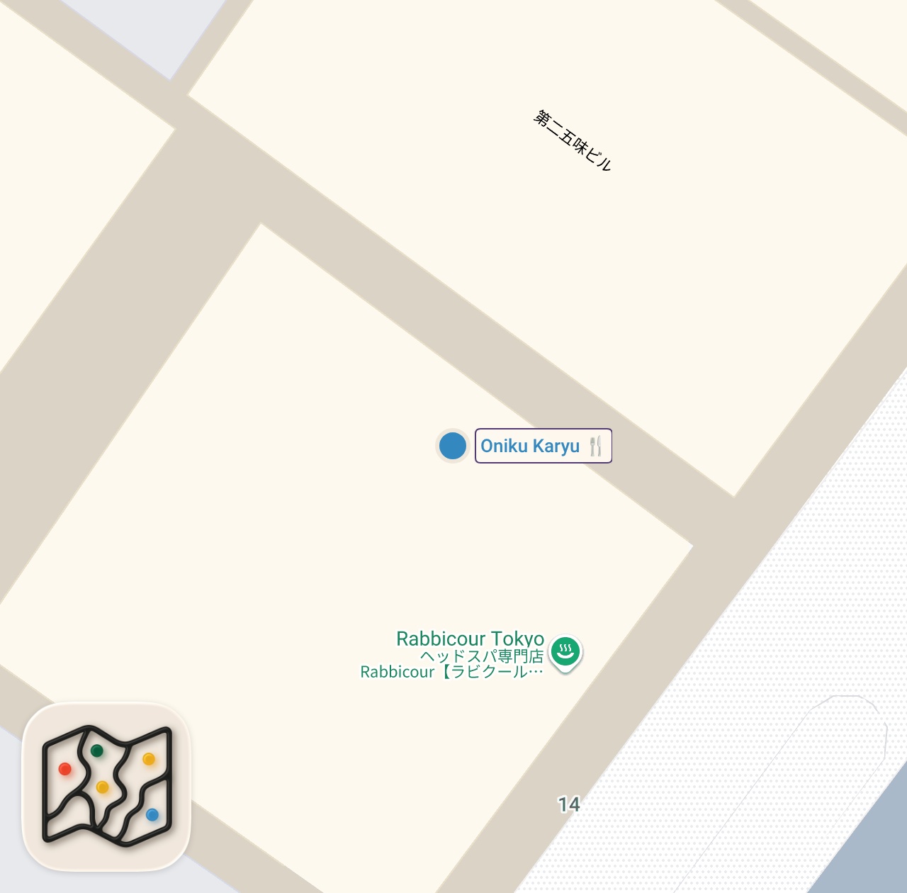 Map preview for This Tokyo Restaurant Uses the Best Wagyu in the World — Omakase
