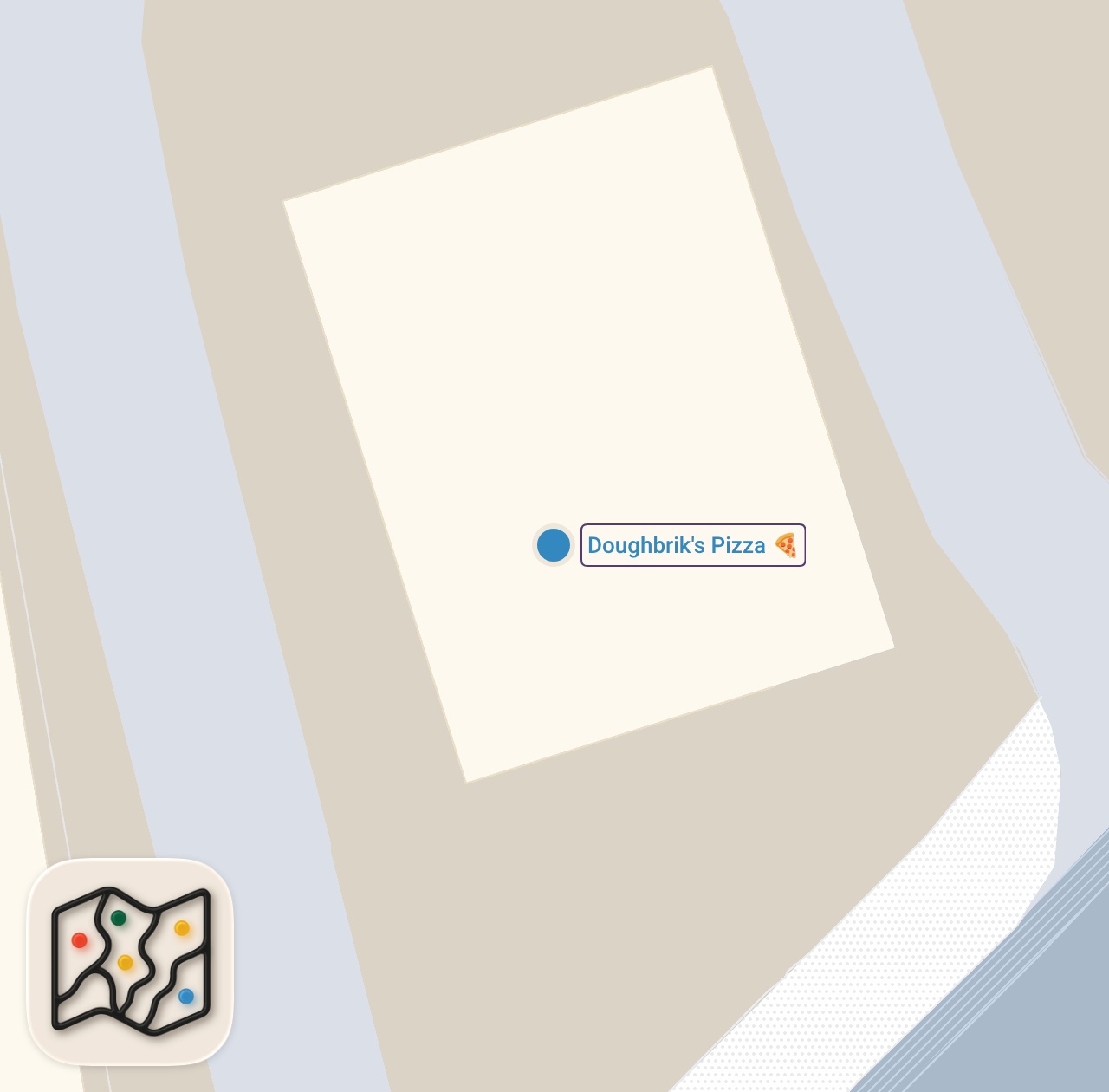 Map of 1 spots from Eating At David Dobrik's New Restaurant...(Doughbriks Pizza: How it's Made)