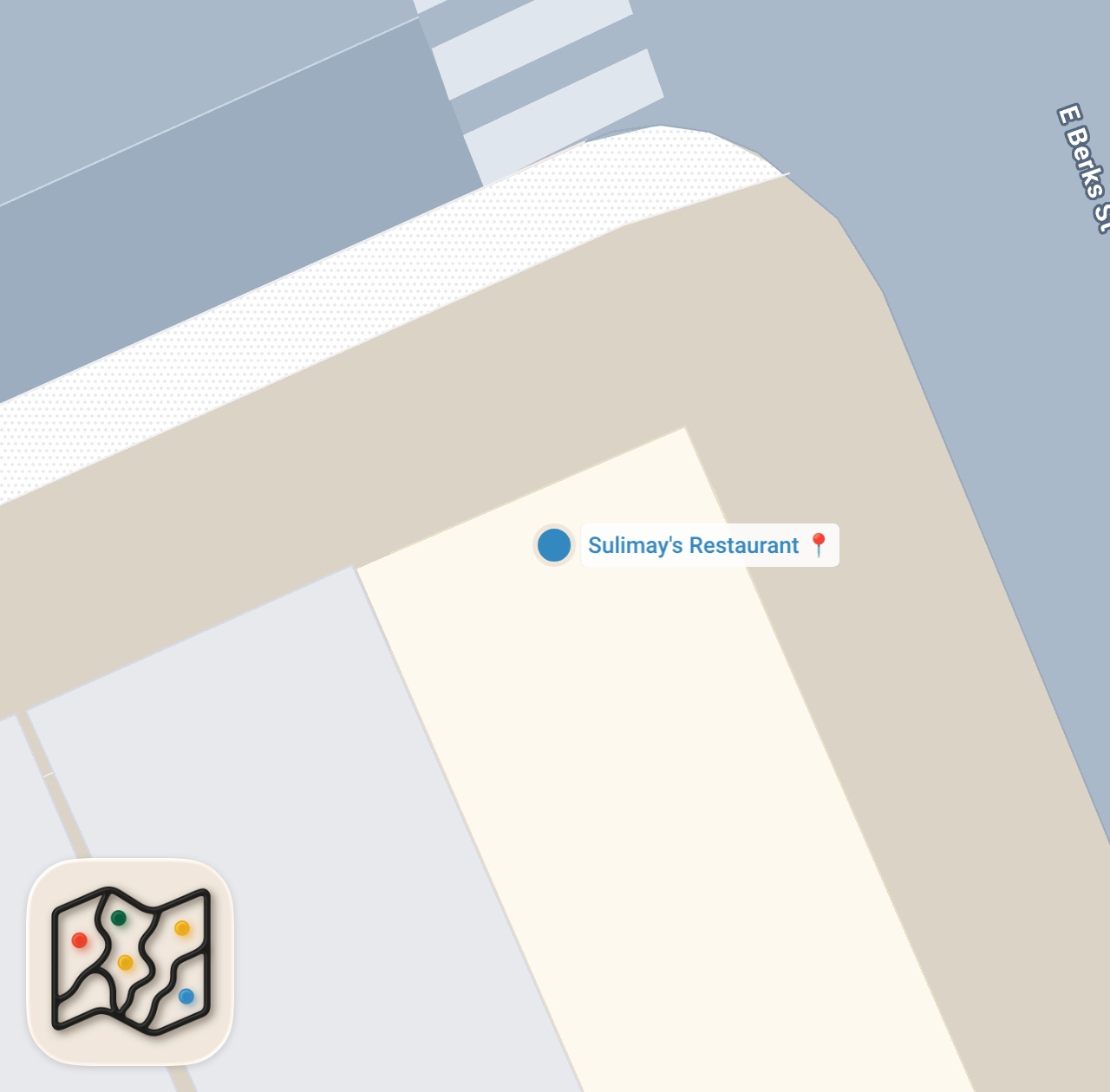 Map preview for My favorite restaurant in Philadelphia.