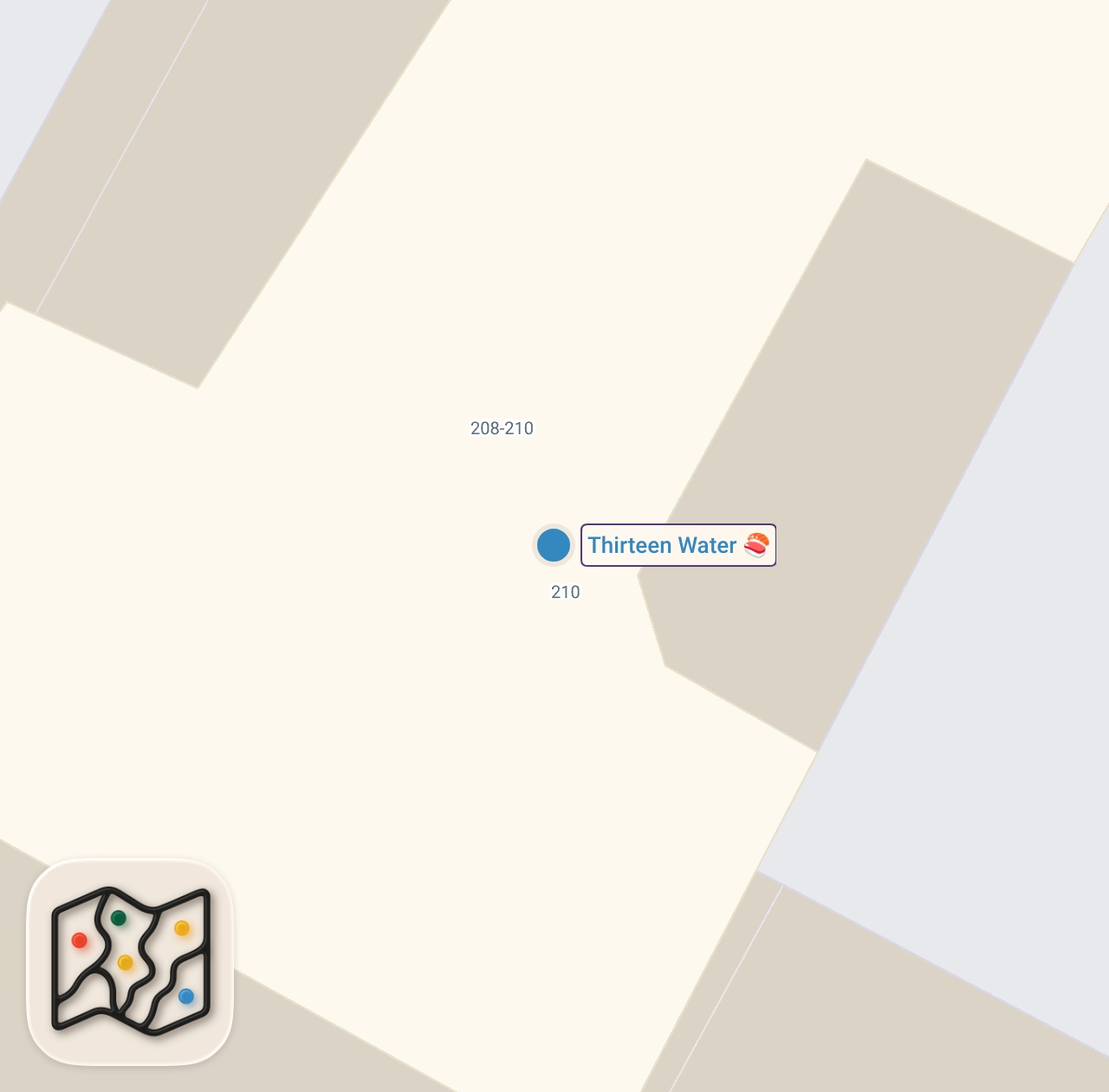 Map of 1 spots from Best NYC omakase? (under $100)
