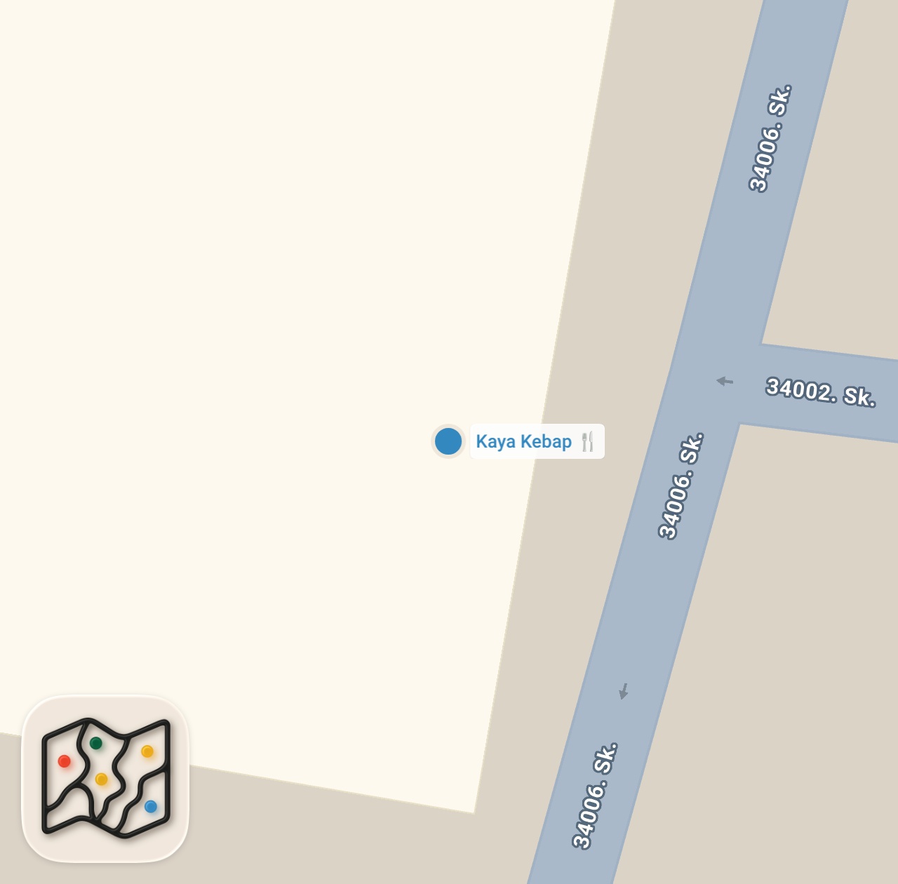 Map preview for 420 TL #adana #kebap #shorts