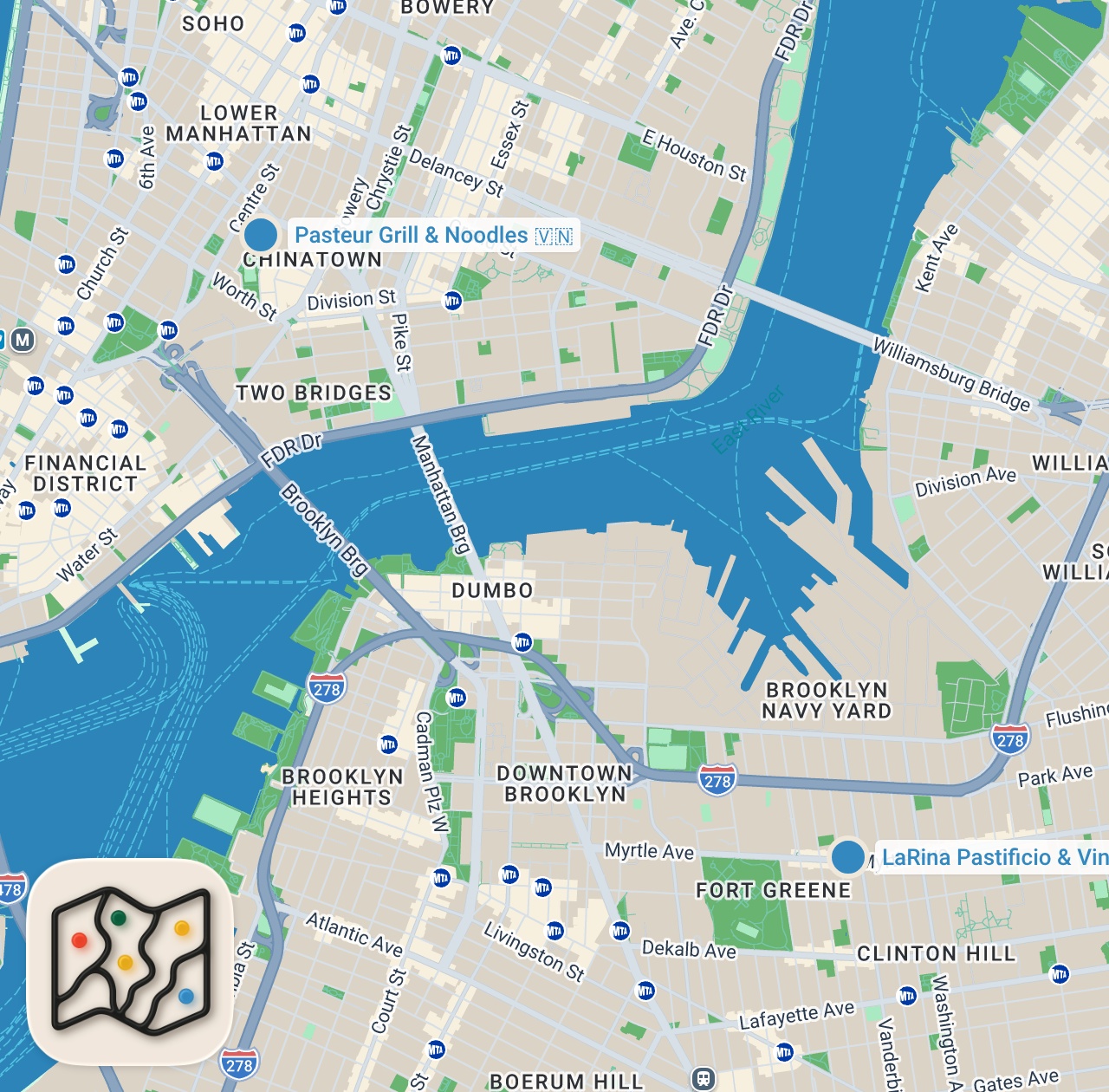 Map preview for Smoked Spaghetti vs. Vietnamese Bun Rieu - Foodie Faceoff FINALS