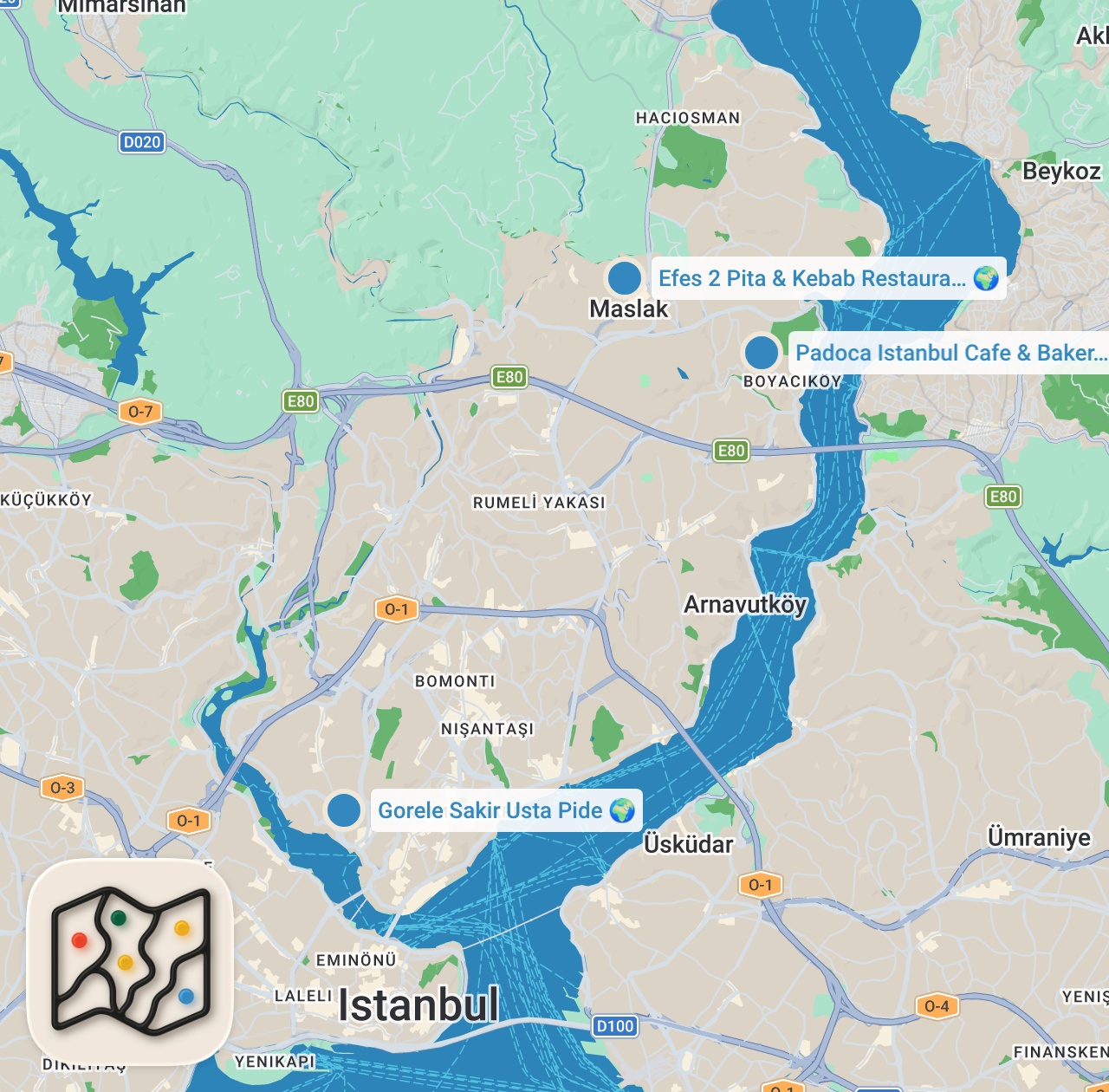 Map preview for Lezzet Peşinde Bir Gün (Hesaplar Senden Bölüm 1) - Ayaküstü Lezzetler