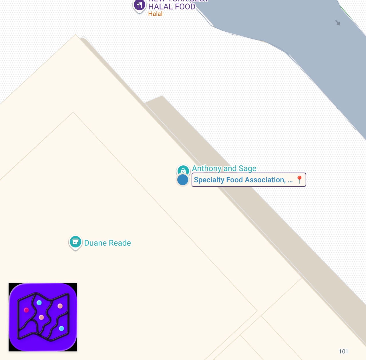 Map of 1 spots from The biggest gourmet food festival!