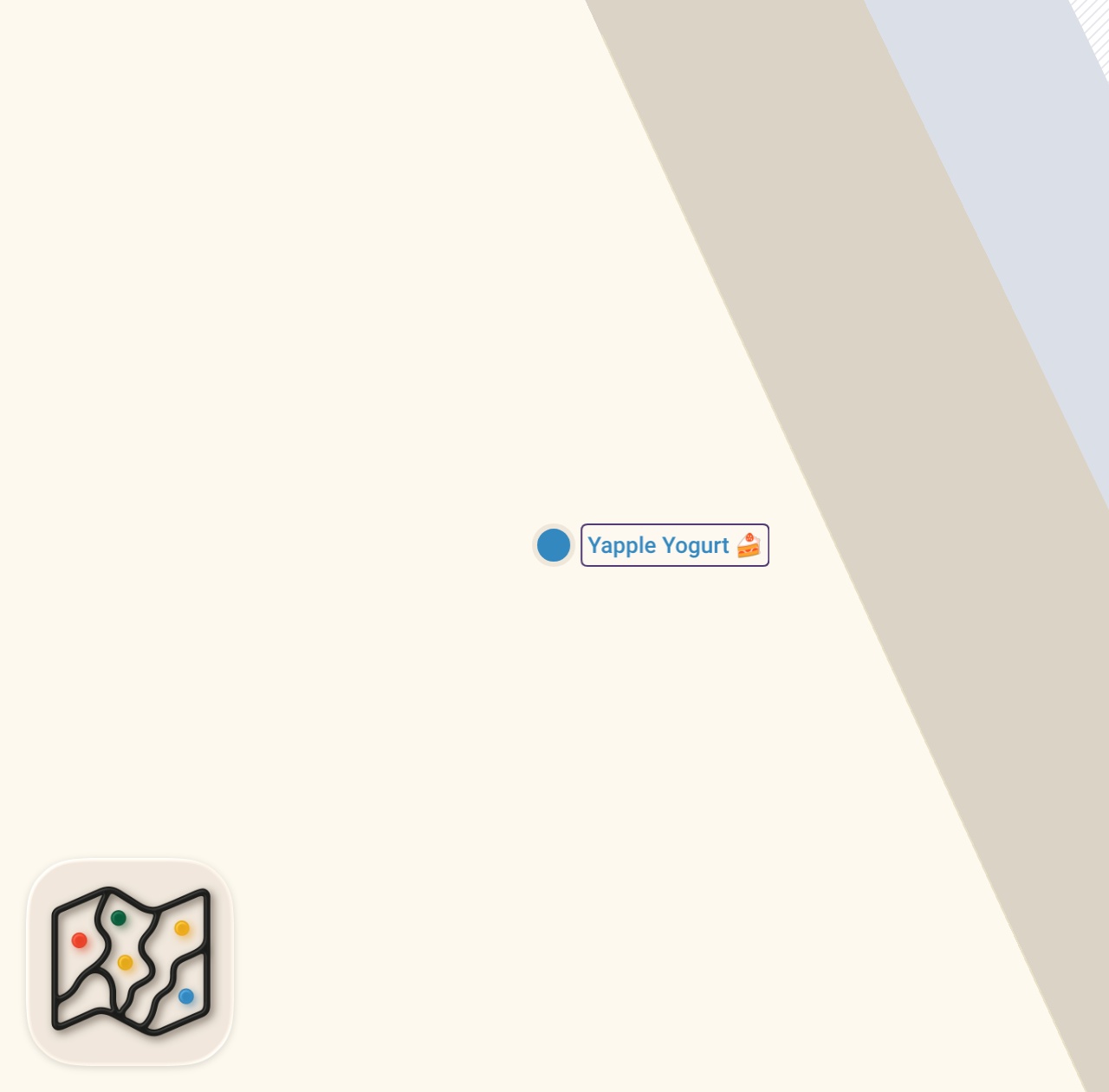Map of 1 spots from SELF SERVE BOBA | THE TASTE TEST
