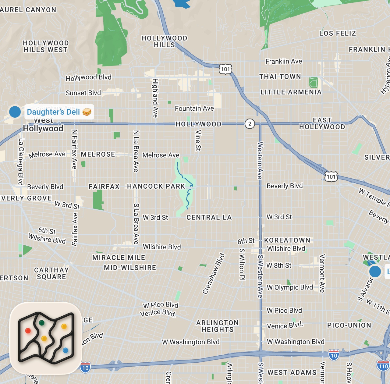 Map preview for The best sandwich in LA? It could be.