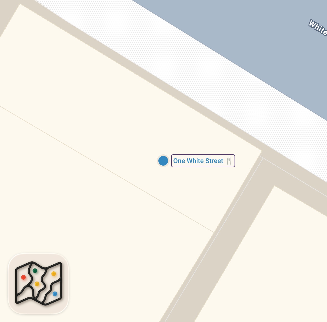 Map of 1 spots from 1 MICHELIN STAR | One White, NYC