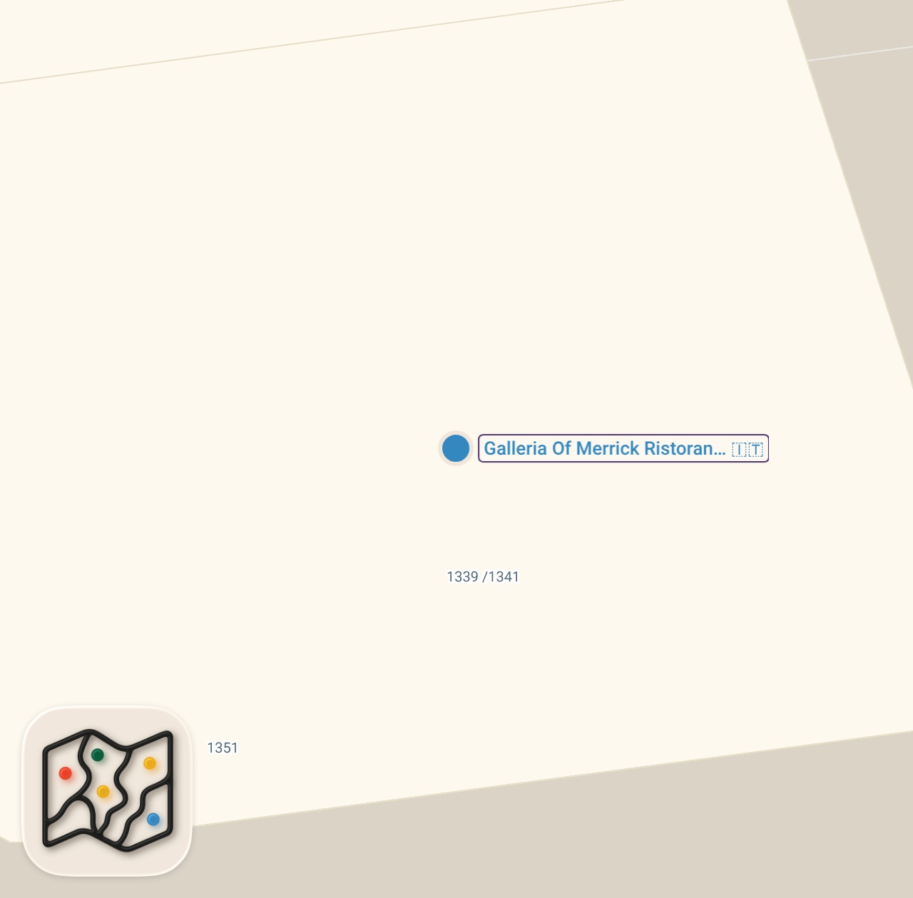 Map preview for HIDDEN-GEM ITALIAN RESTAURANT in New York! GIANT GARLIC KNOT SLIDERS | Who's Hungry? | DEVOUR POWER