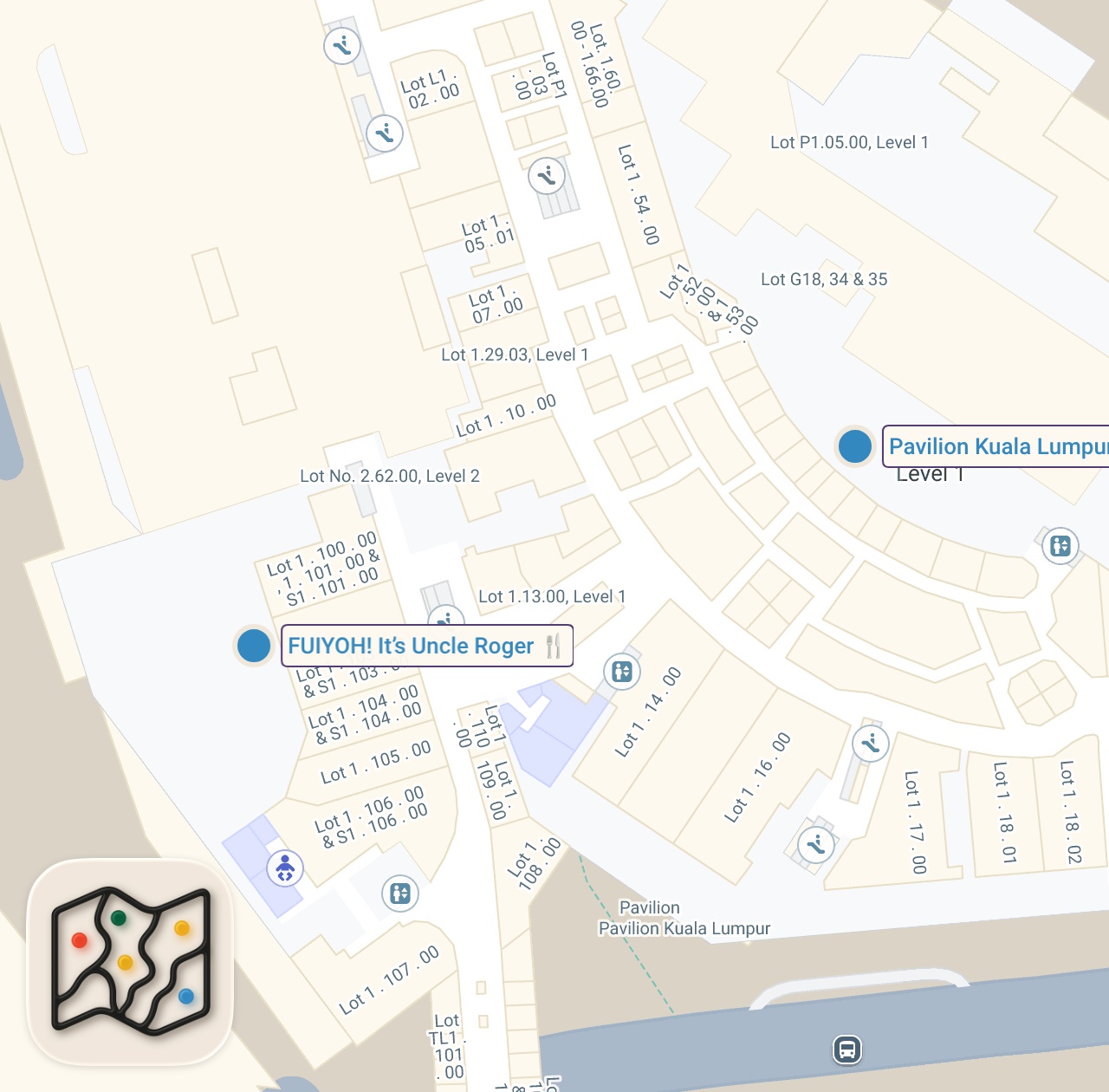 Map preview for UNCLE ROGER Restaurant - BRUTALLY HONEST REVIEW