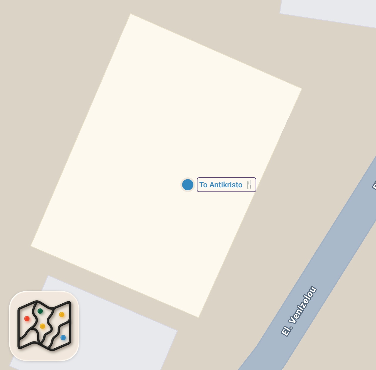 Map preview for GREEK BBQ Master From Crete - Traditional "Opposite" Barbecue in Chania, Greece