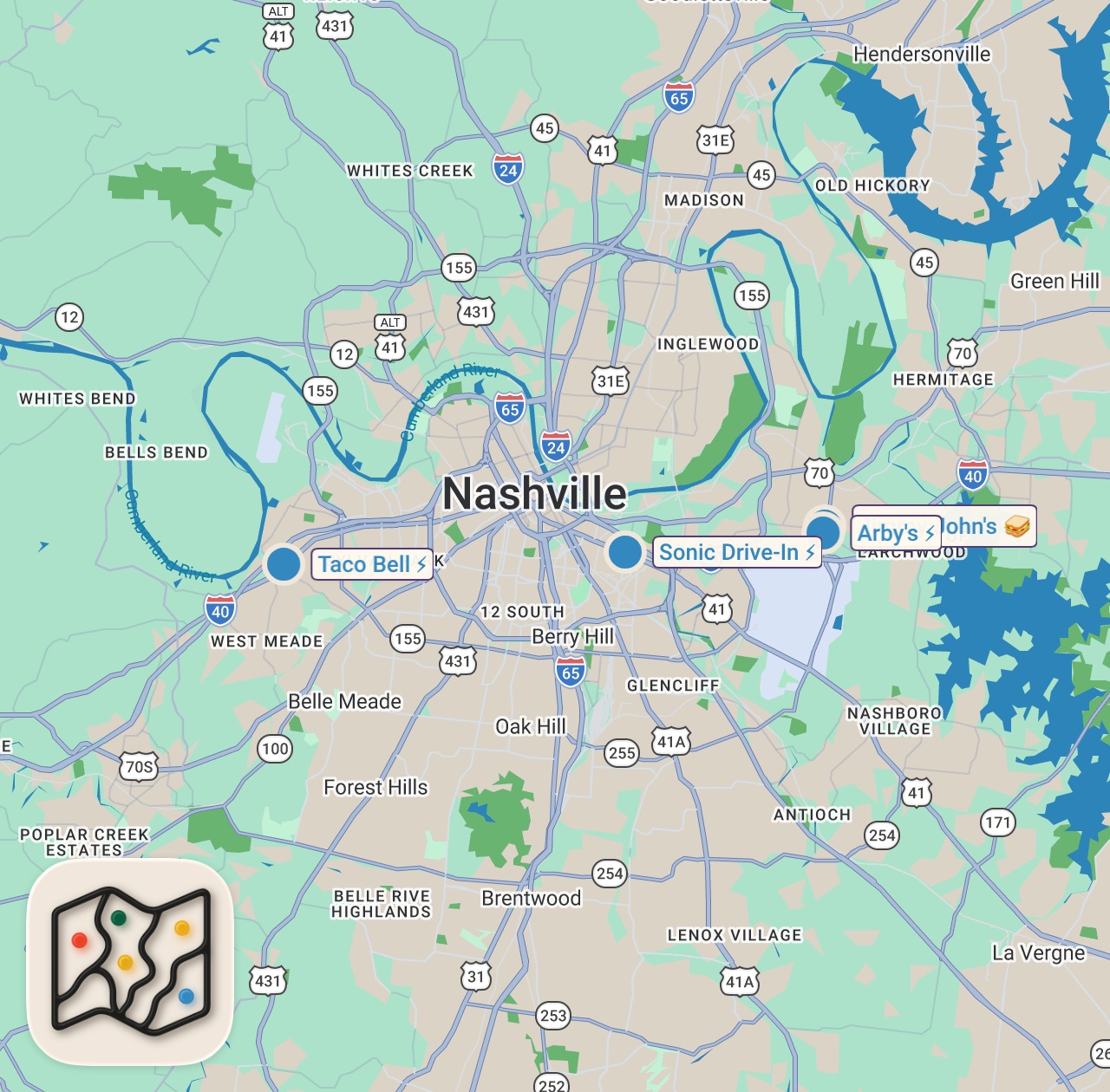 Map preview for I Tried NEW Fast Food Menu Items So You Don't Have To