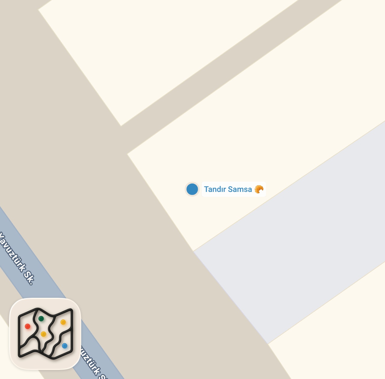 Map of 1 spots from İstanbul’da Türkmen mutfağı önerisi. ￼Tandırda Samsa 150₺. #reklam #yemek #samsa #fitci #türkmen