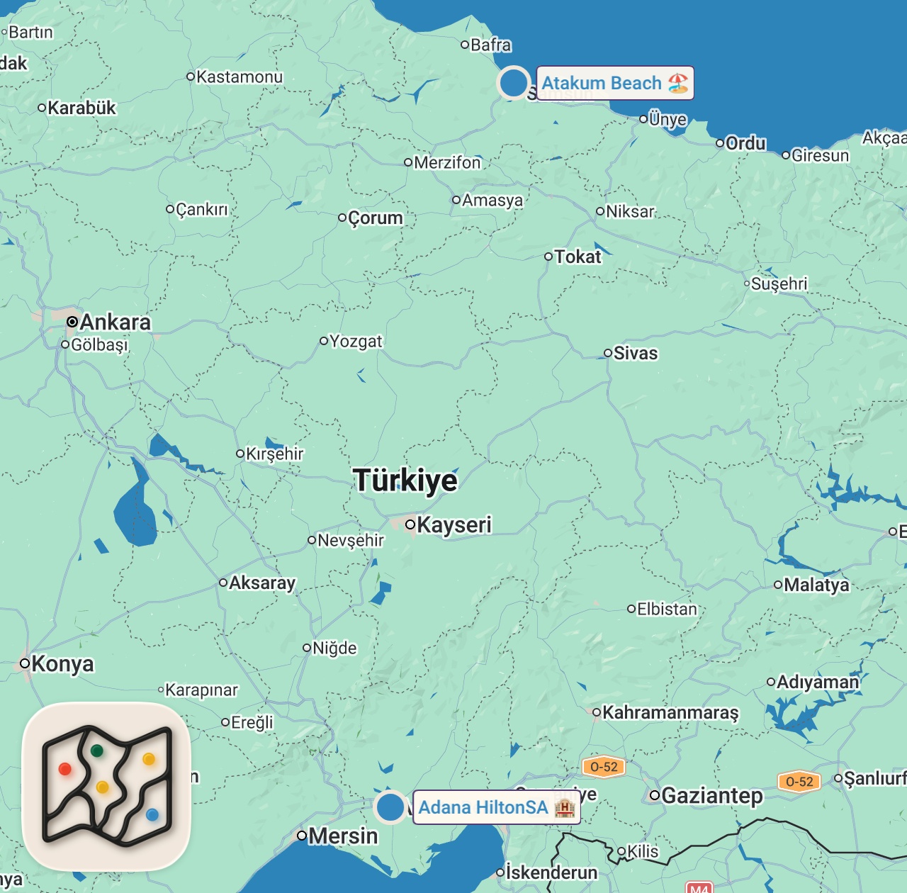 Map preview for 3 SAATTE 1500 TL SERİSİ!!!