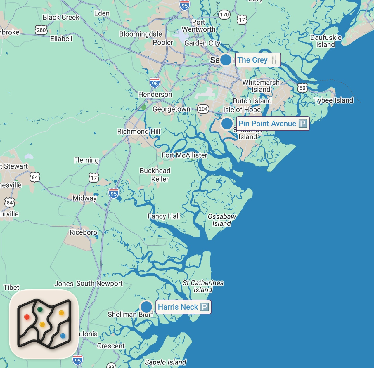 Map preview for Why One of the Best Restaurants in America Buys Its Oysters From the McIntosh Family — Vendors