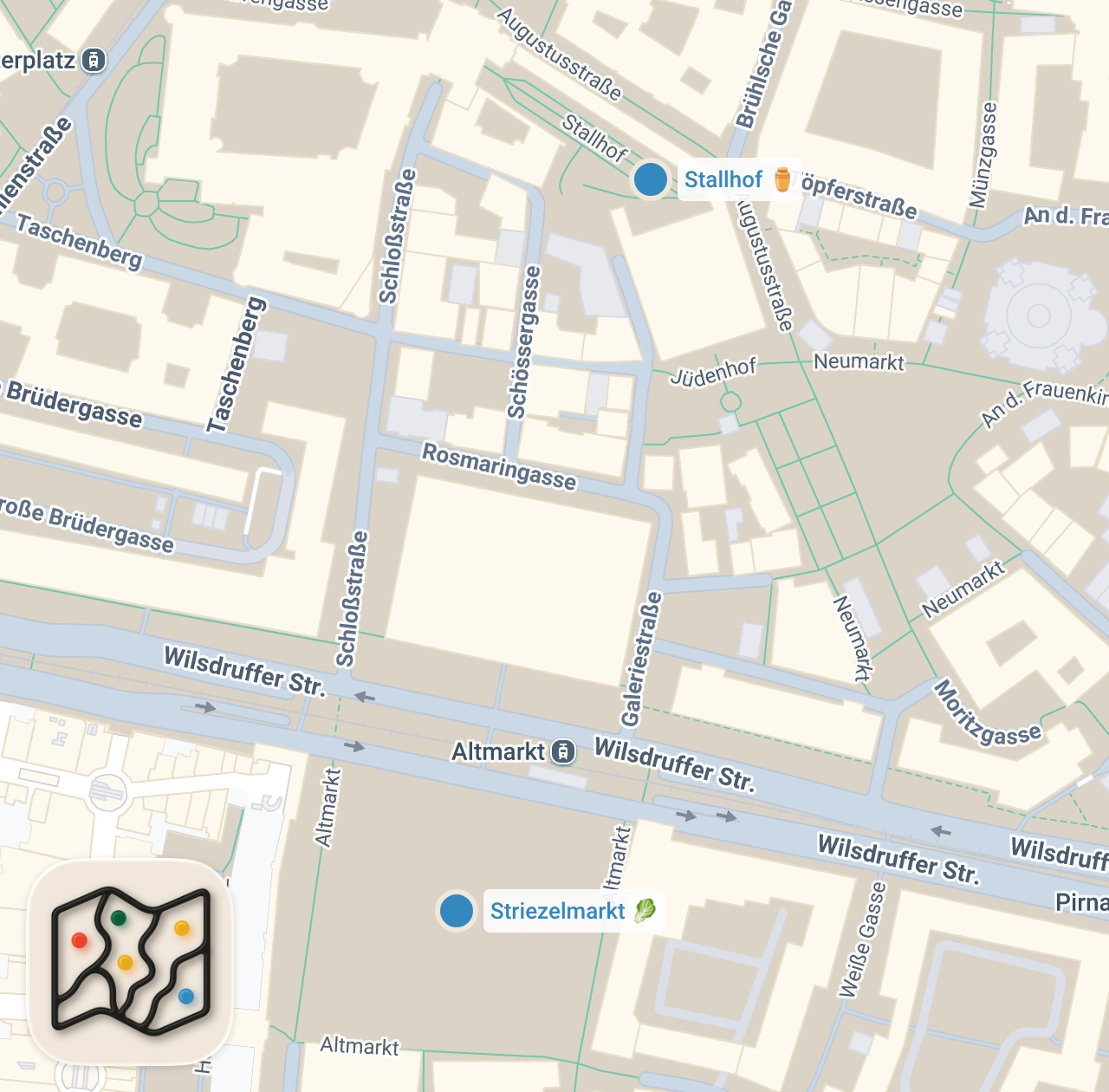 Map preview for Eating at Germany’s OLDEST Christmas Market is SPECIAL! 🇩🇪