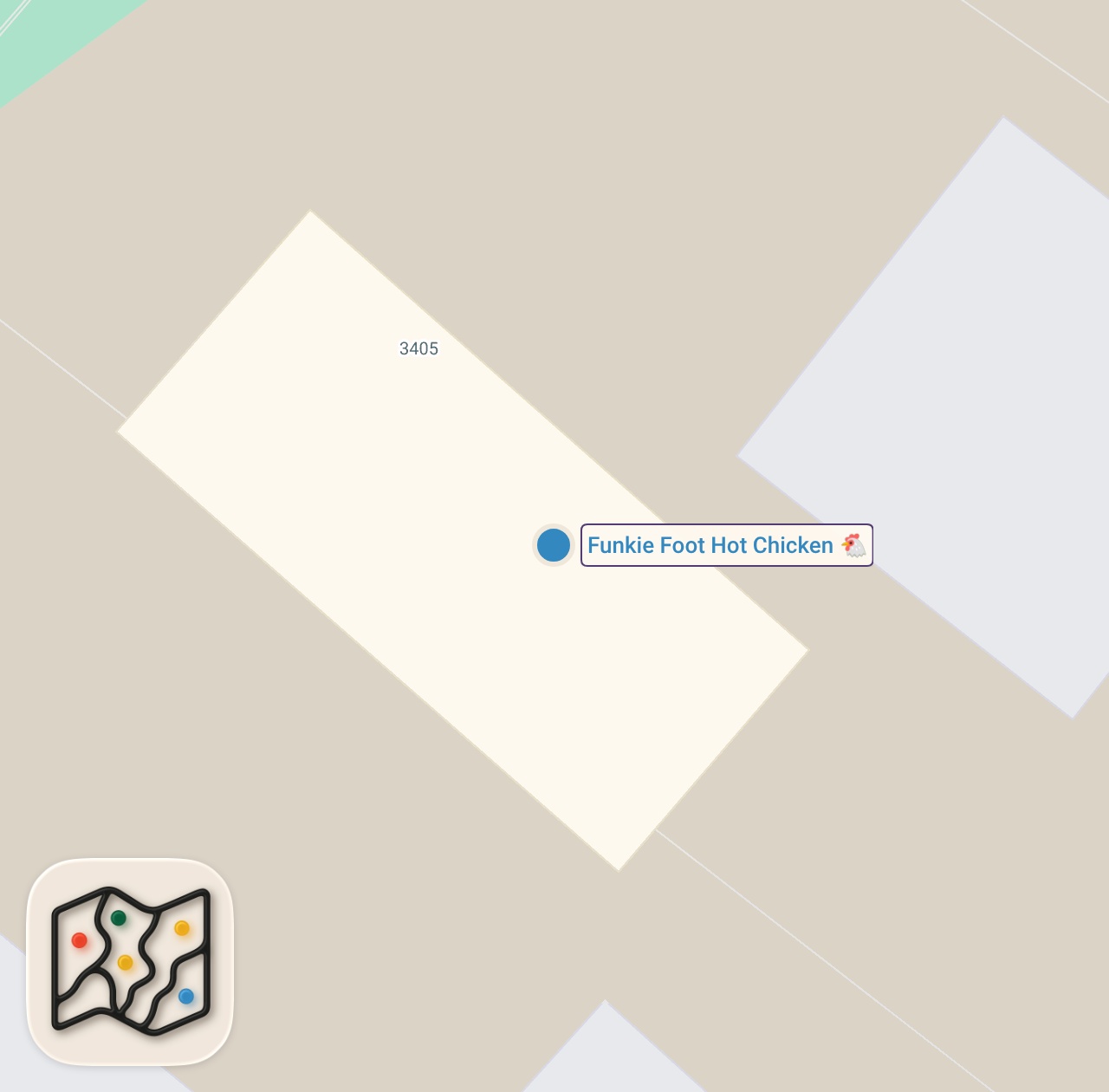 Map of 1 spots from Eating At SKETCHY Restaurants For 24 Hours...(SURPRISING) Part 4