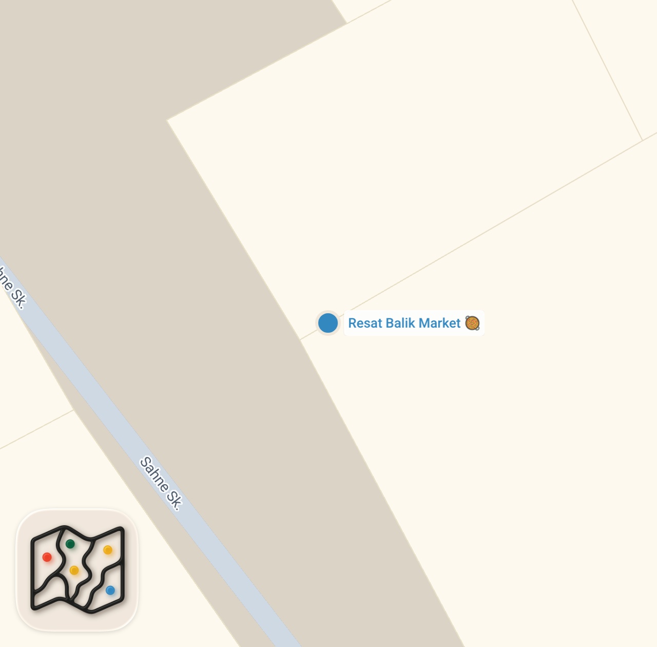 Map preview for Somon Füme Sandviç 400! Reşat Balık Market Beyoğlu #reklam