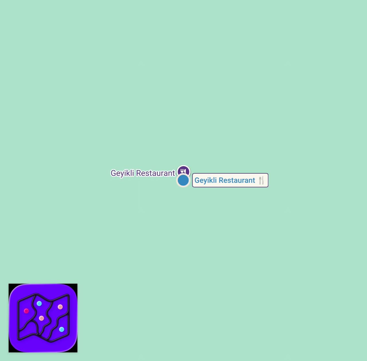 Map of 1 spots from Doğa İçerisinde Muhteşem Kahvaltı! #ayaküstülezzetler #short #shorts