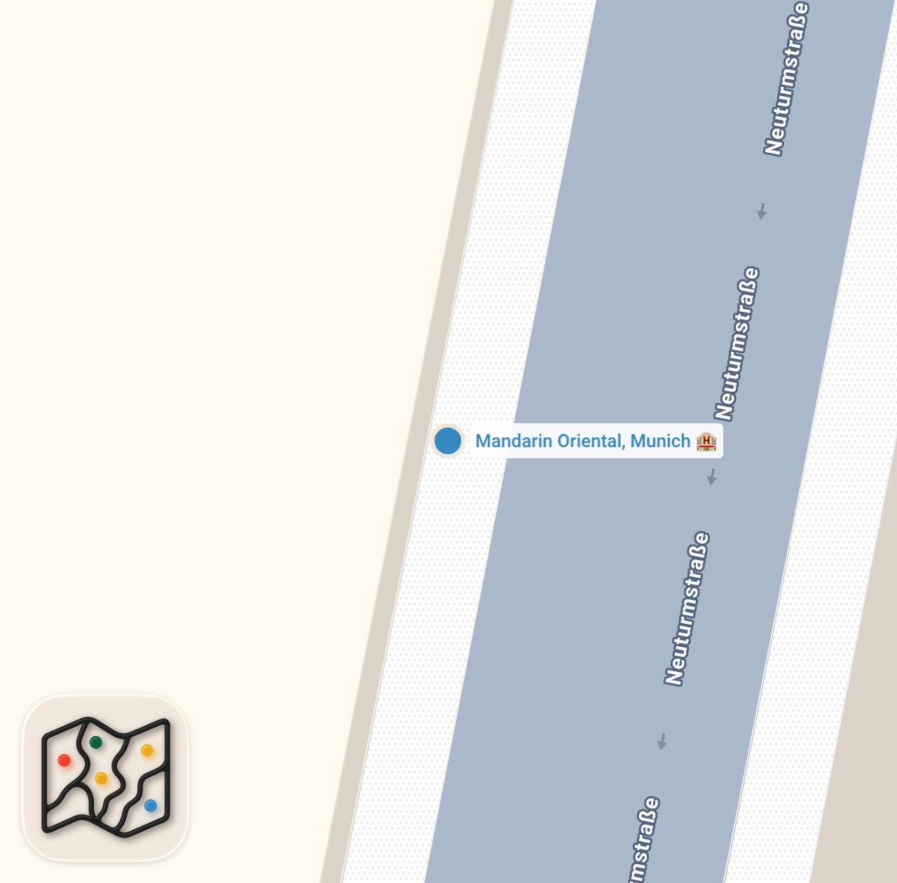 Map preview for Ich TESTE den ROOMSERVICE im LUXUS Hotel 🤩