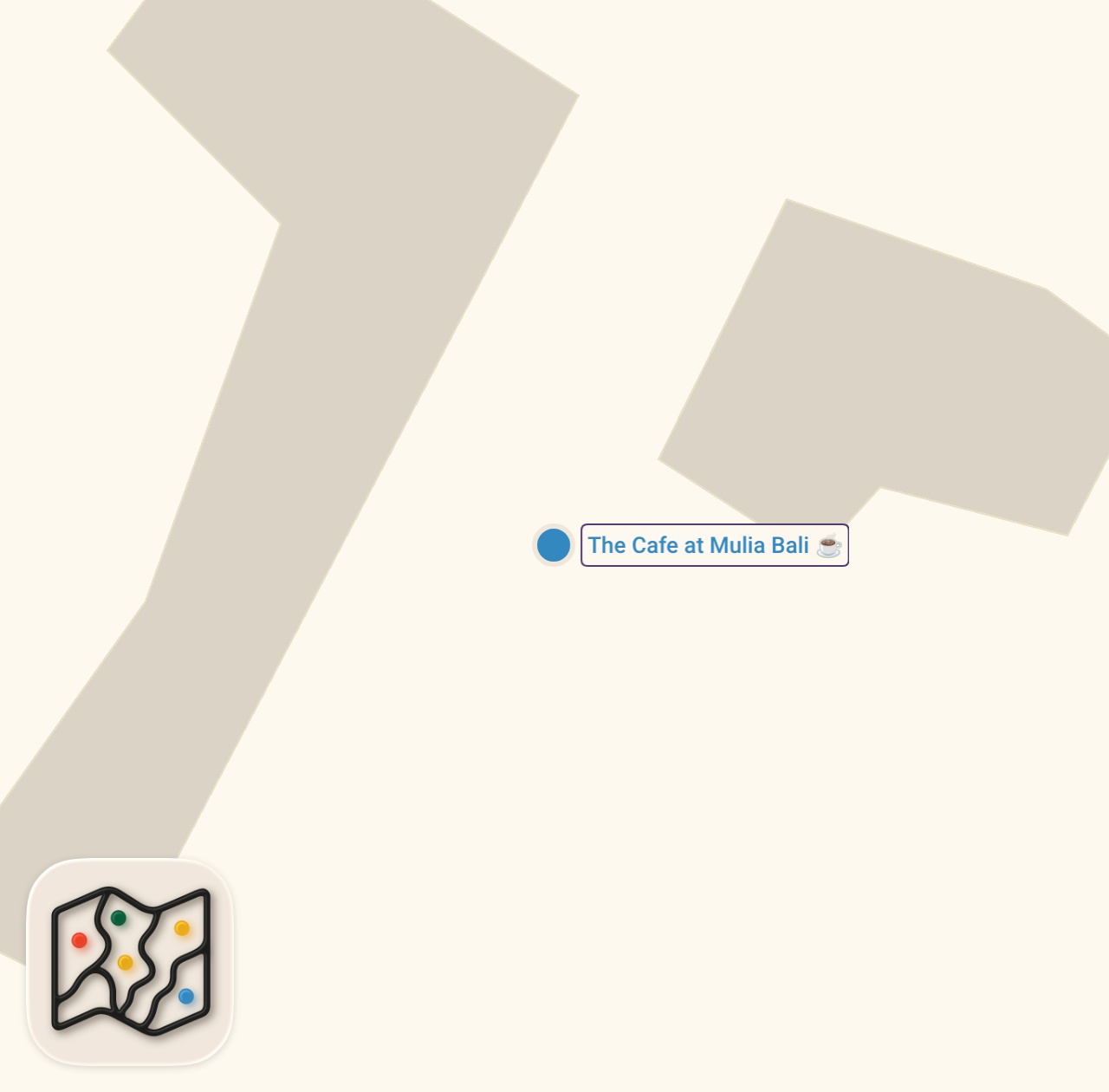 Map of 1 spots from INSIDE the MOST POPULAR All You Can Eat SEAFOOD & STEAK Buffet in Bali Indonesia