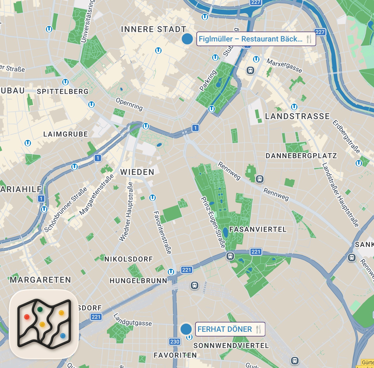 Map preview for AMAN DOMUZ YEMEYİN!!! | VİYANA TURU