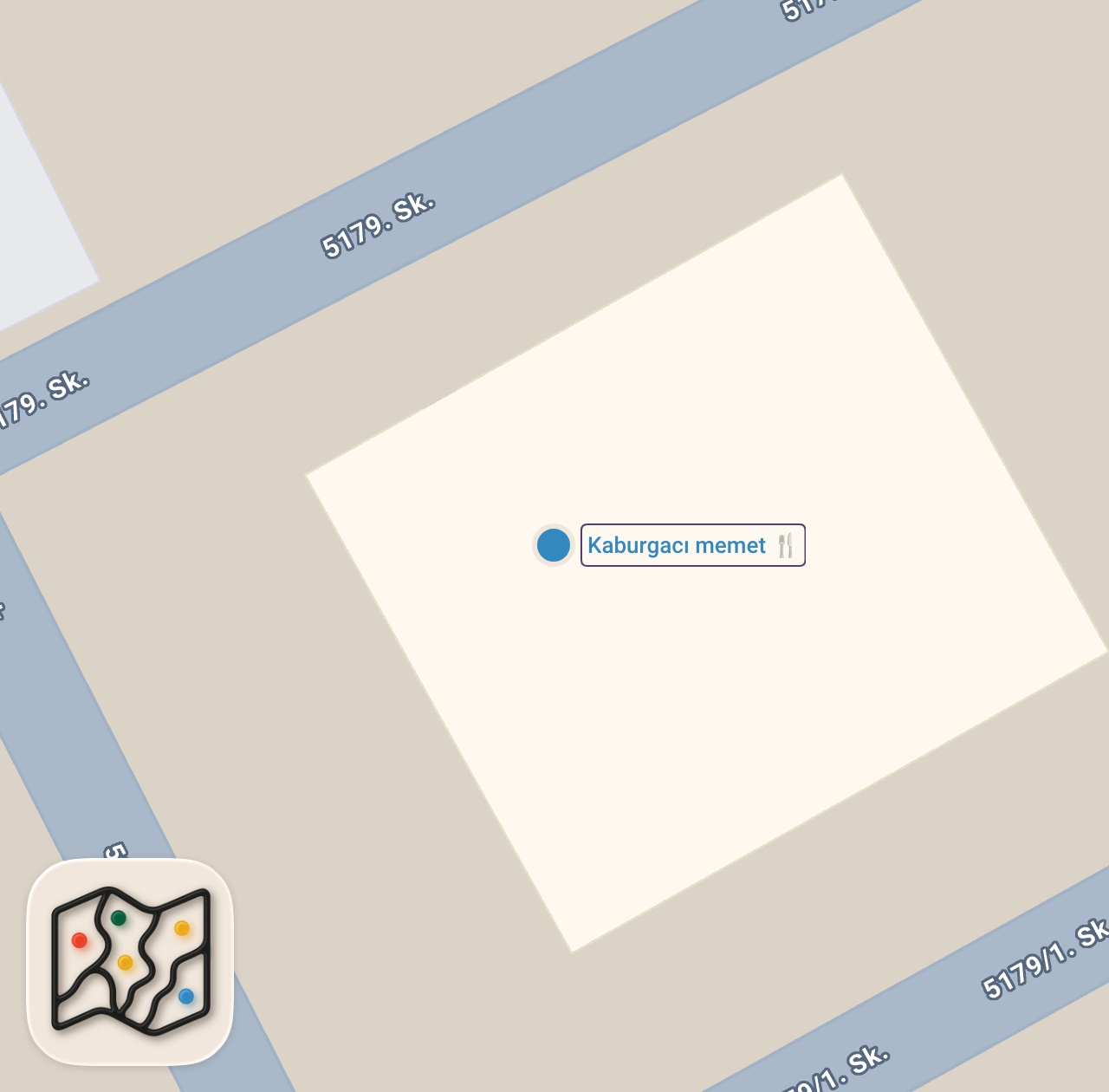 Map preview for 8 LİRAYA YEMEK BULDUM! YIL 2022! | KABURGACI MEMET