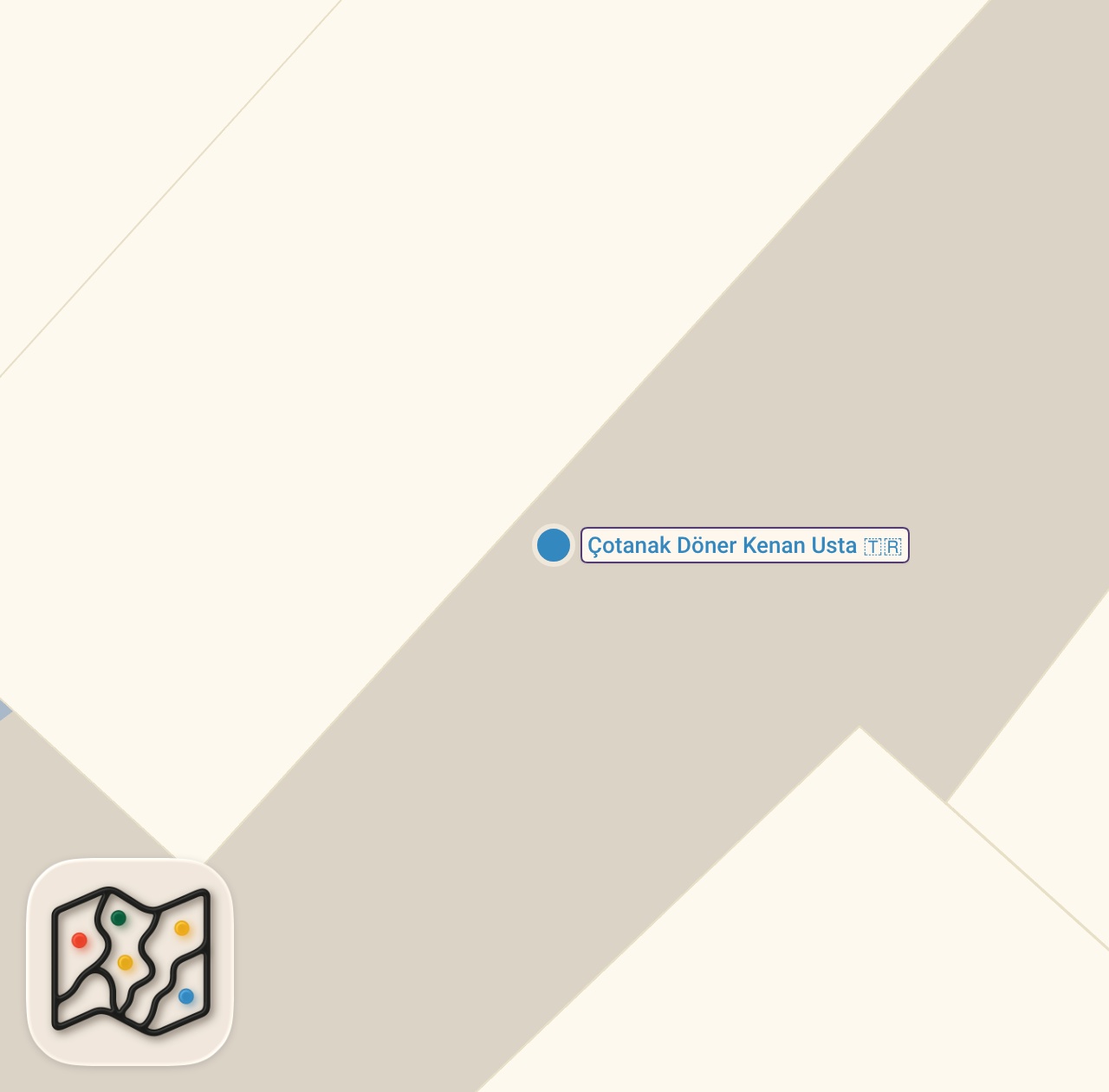 Map of 1 spots from 350 TL - Gerçek Odun Ateşinde Et Döner 👉🏻 Çotanak Döner, Giresun