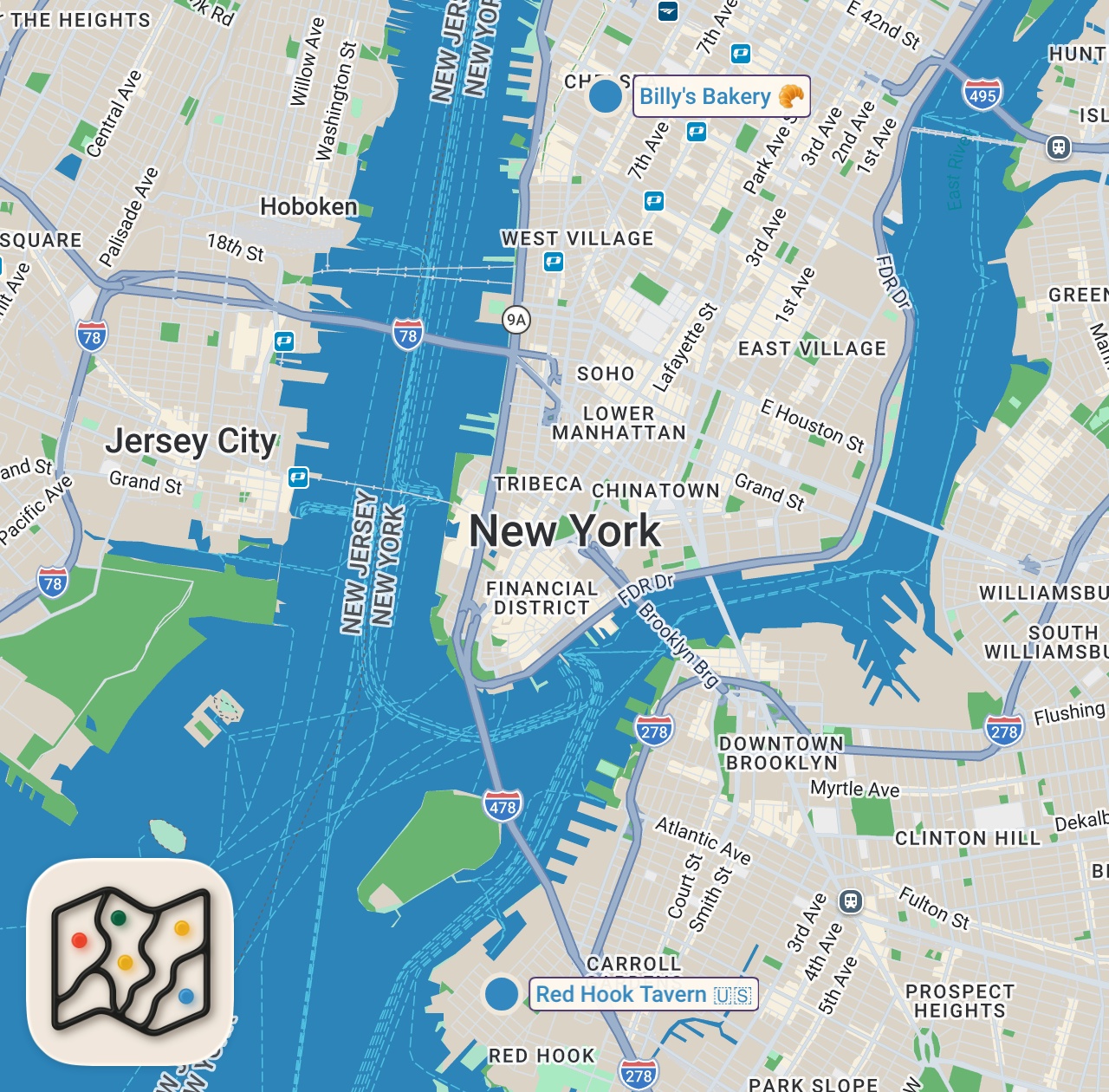Map preview for FTD PRESENTS: ACTION BRONSON'S ROAD TO THE RESTAURANT PART 1