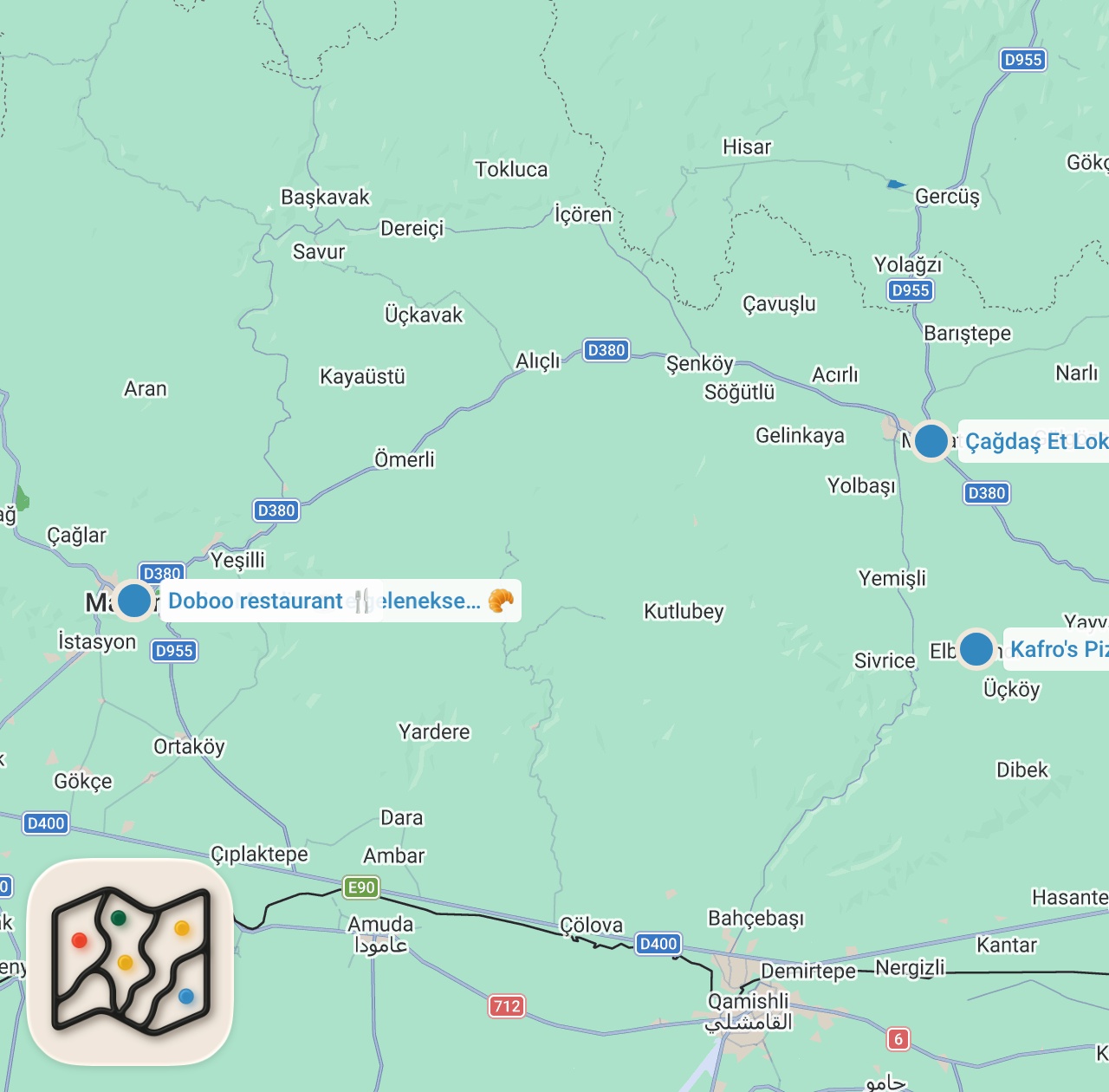 Map preview for Mardin Sokak Lezzetleri ! | Kasrın Hatası