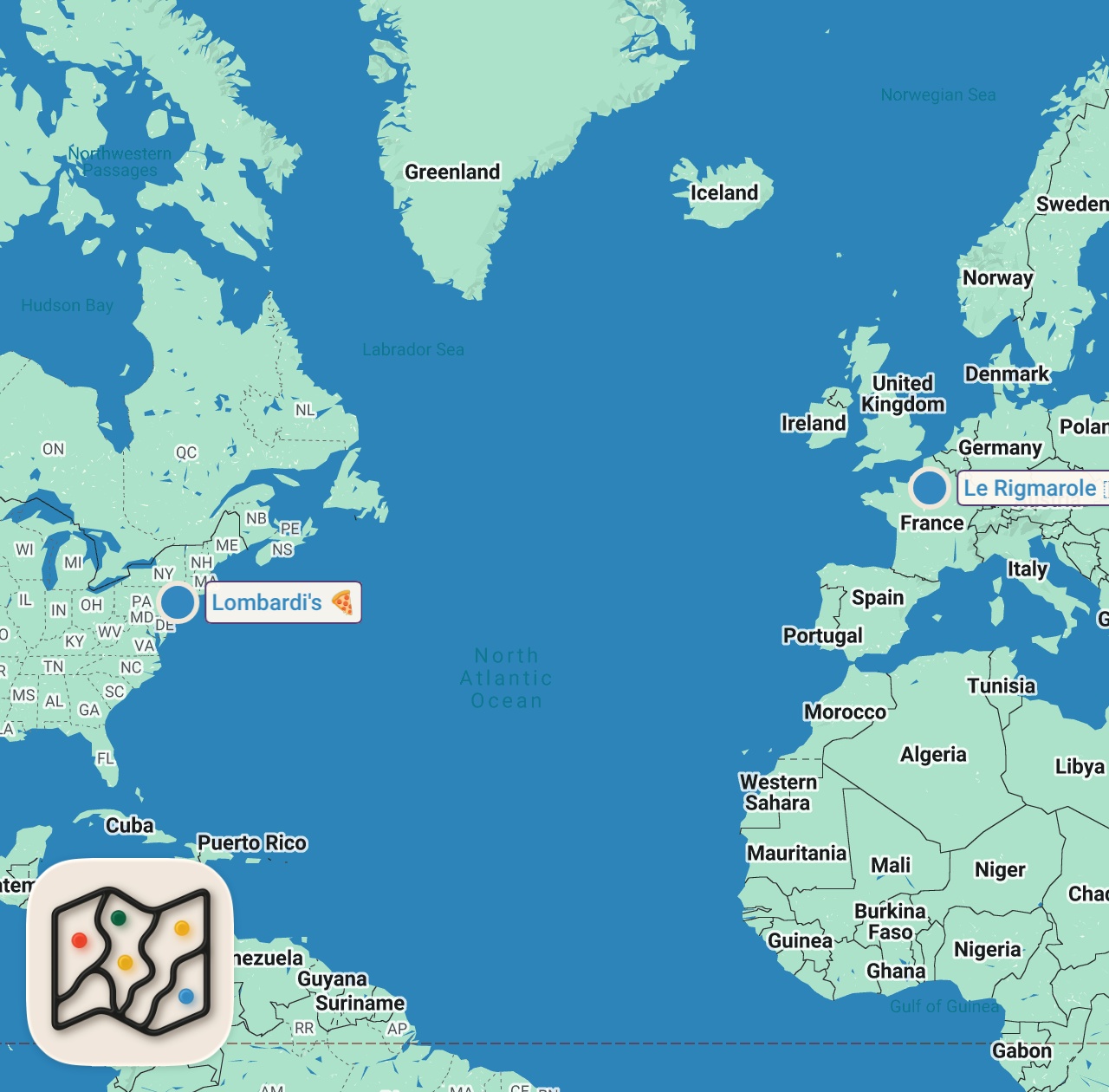 Map preview for WINE & ICE CREAM PAIRINGS AT FOLDEROL | FROM PARIS WITH LOVE PART DEUX