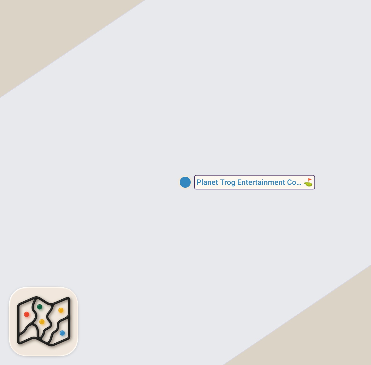 Map preview for YOU ARE NOW ENTERING PLANET FROG.