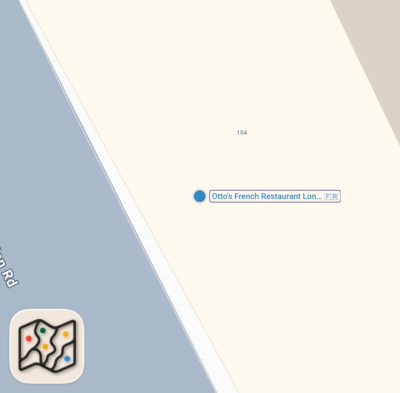 Map of 1 spots from £1.50 vs £350 Burger in London