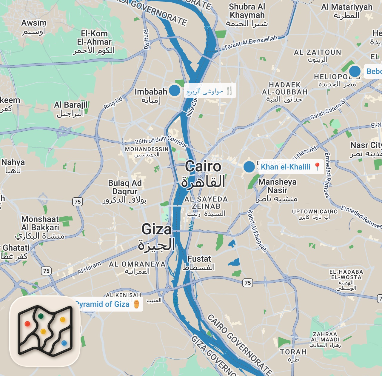 Map preview for Extreme Egyptian Street Food!! 🇪🇬 Best Food in Cairo!!