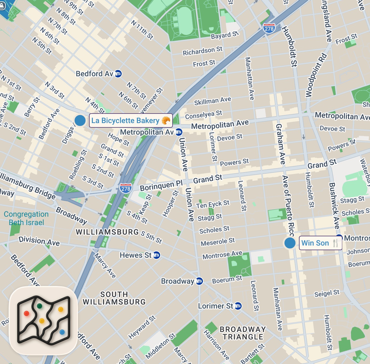 Map preview for ACTION BRONSON FEEDS NYC, SERVES UP MEATBALLS, BURGERS & MORE | FTD