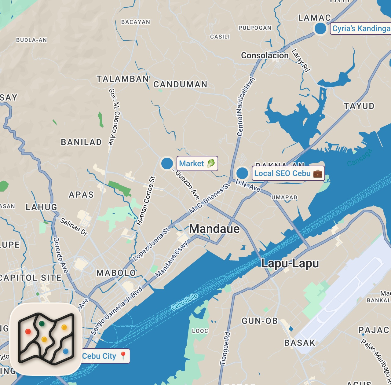Map of 4 spots from Exotic Filipino Street Food - ONLY 80 PER DAY Sell Out Fast!! Rare Delicacy in the Philippines!!