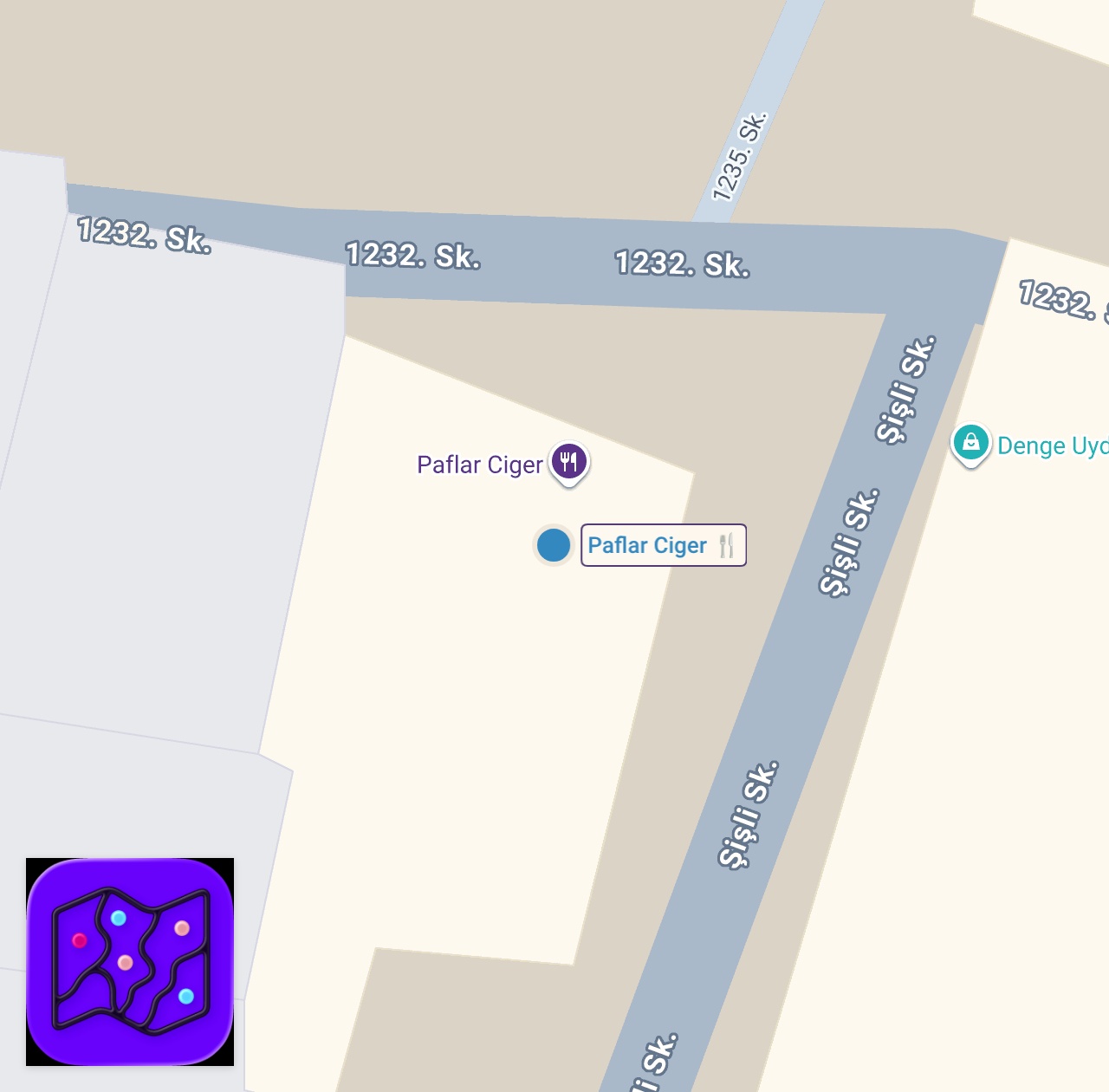 Map of 1 spots from URFA’DA KAHVALTIDA CİĞER KEYFİ #shorts