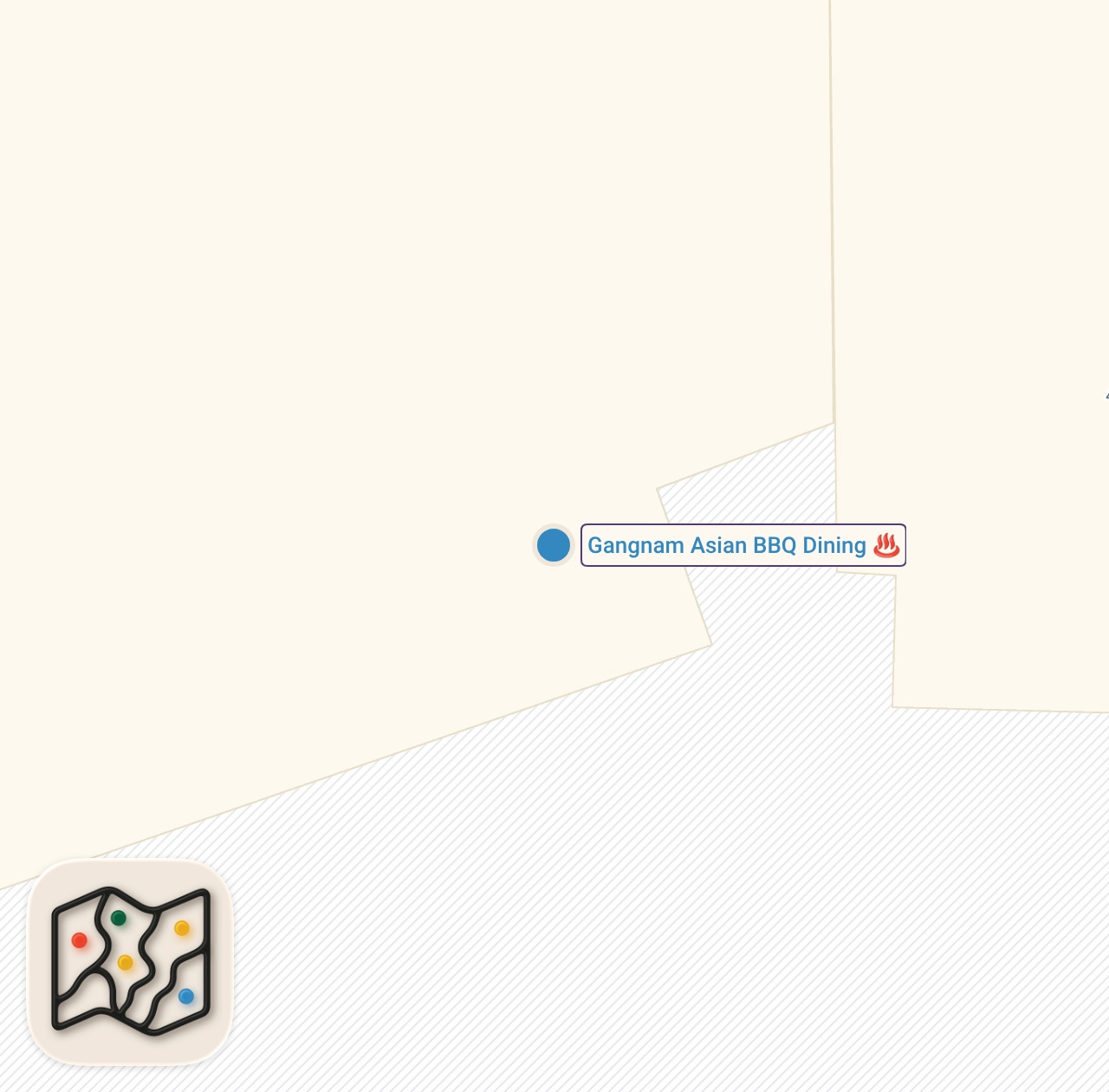 Map preview for Eating EVERYTHING at the #1 GREATEST All You Can Eat PREMIUM Korean BBQ Buffet in Las Vegas!