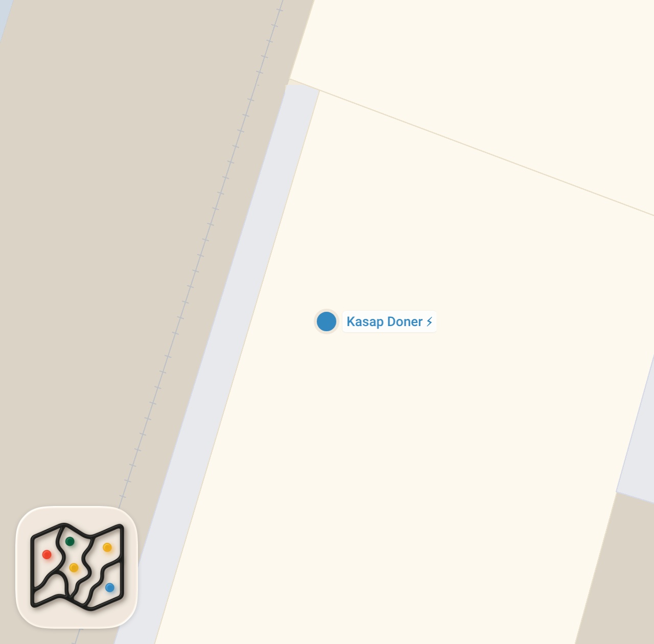Map preview for 2 kilo döner yedim. Kilosu 700₺ #ücretsizişbirliği #tanıtım  #döner