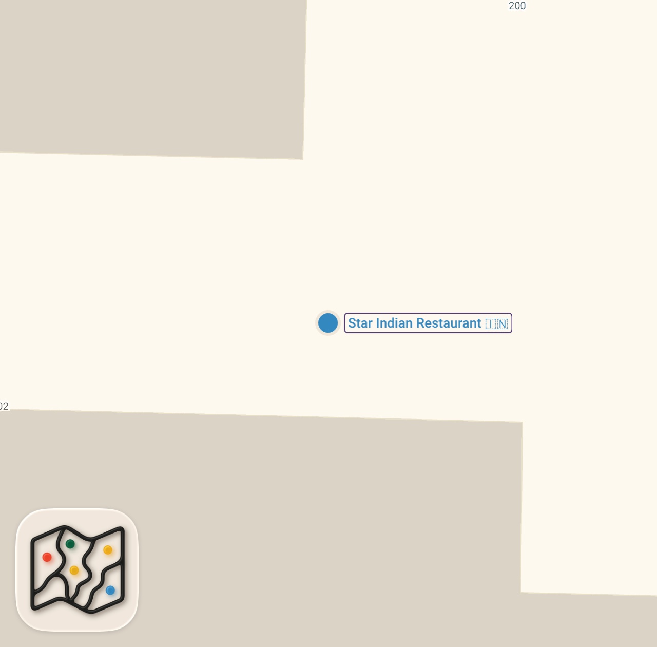 Map of 1 spots from Meeting London's Most Famous Waiter 😱