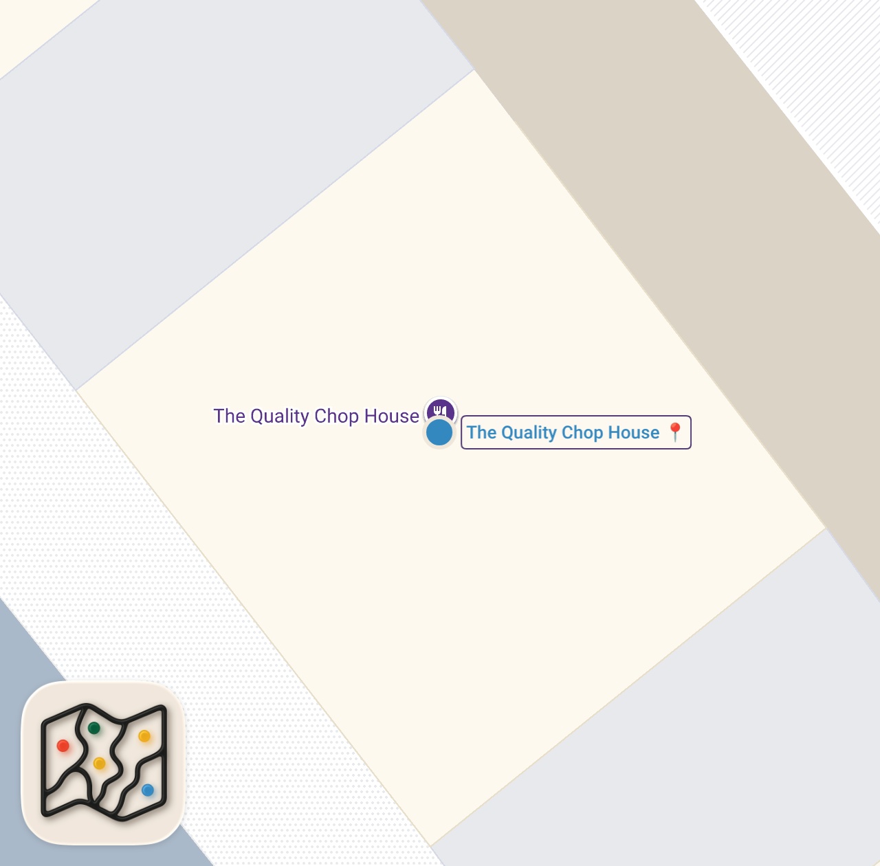 Map of 1 spots from I Tried the Best Chop House in London!! (The Steak Was Insane)